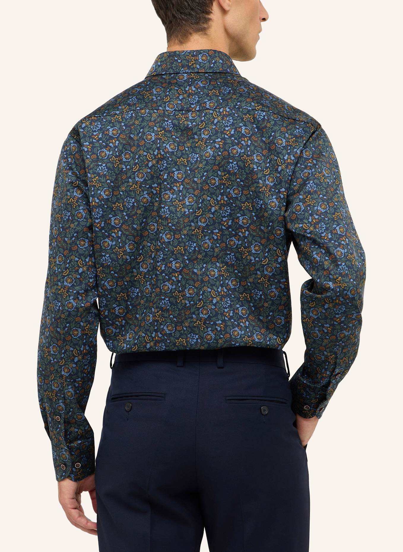 ETERNA Hemd MODERN FIT: DUNKELBLAU