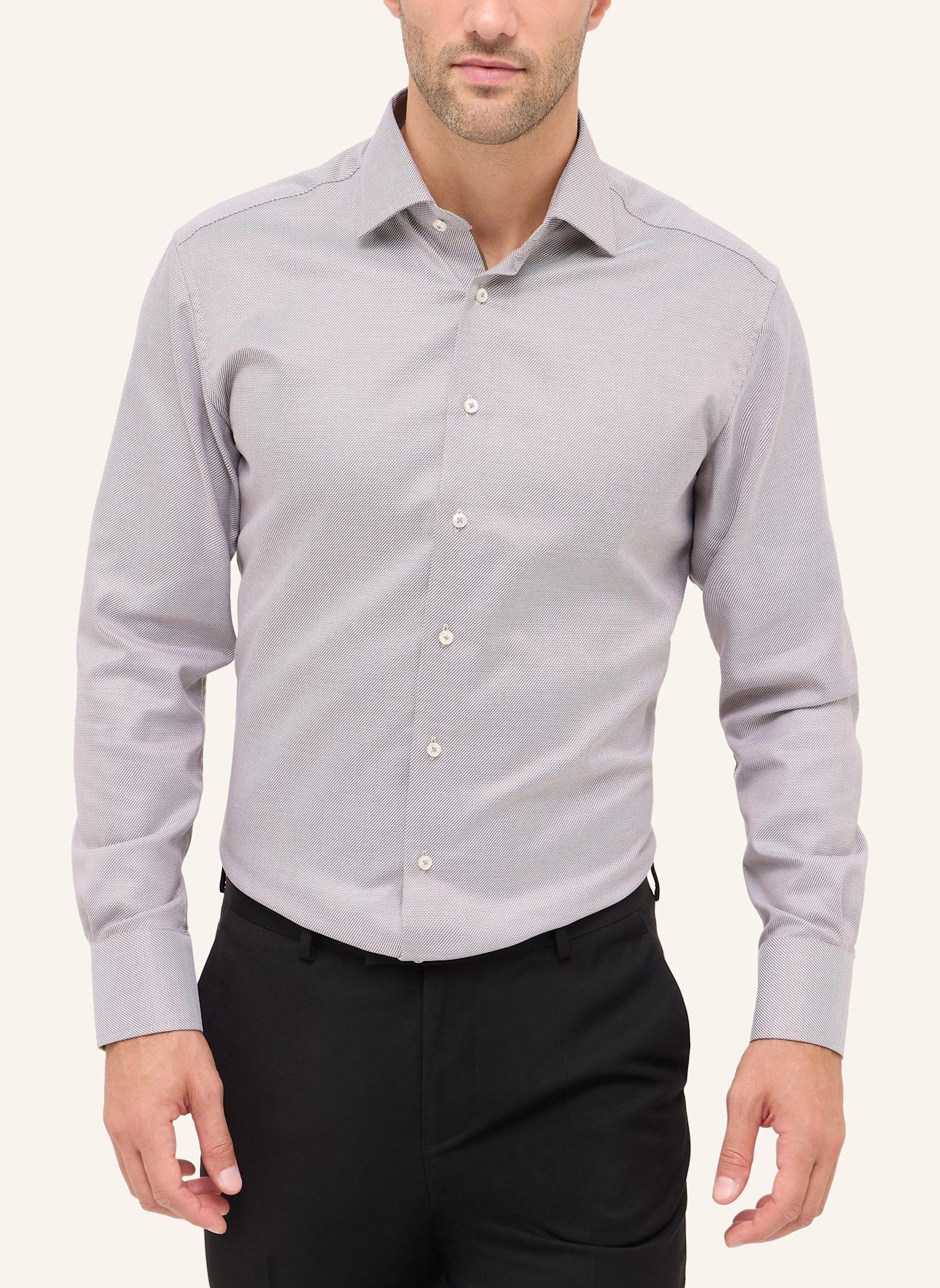 1863 by ETERNA Hemd MODERN FIT: BRAUN