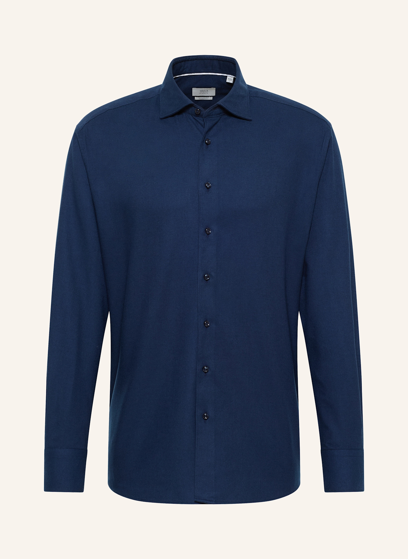 1863 by ETERNA Hemd MODERN FIT: DUNKELBLAU