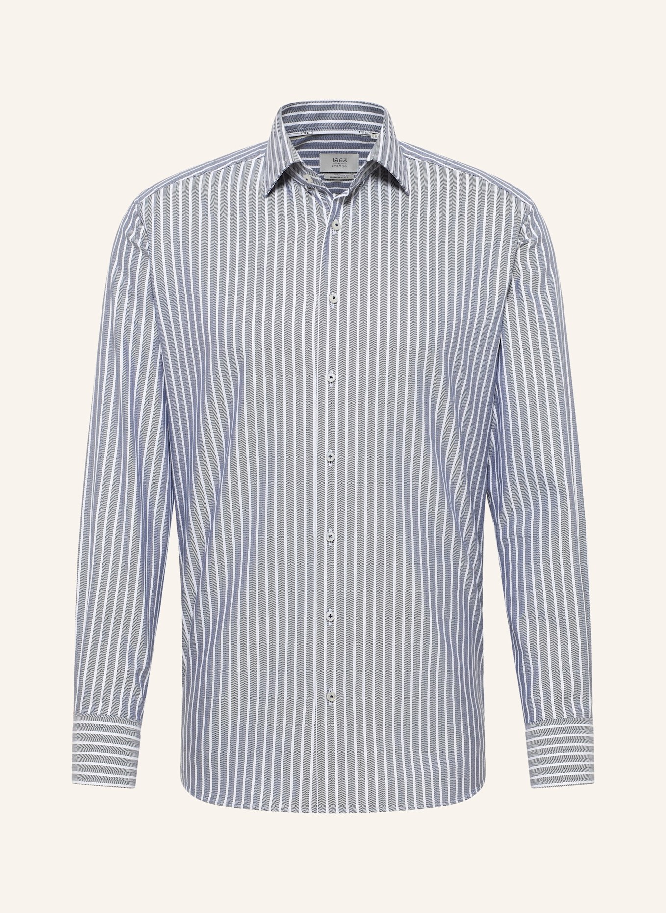 1863 by ETERNA Hemd MODERN FIT: BLAU