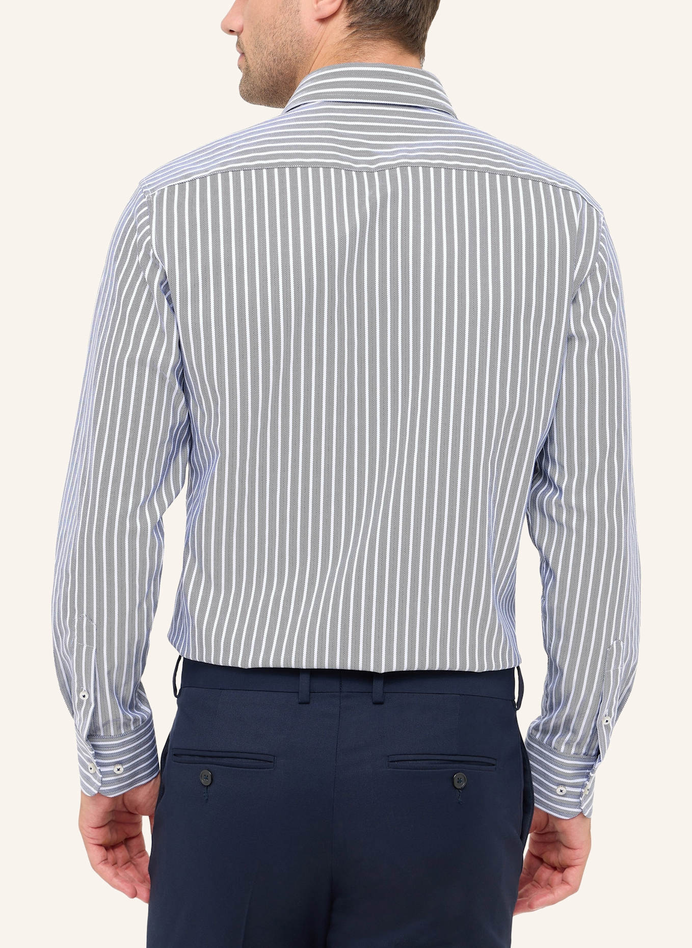 1863 by ETERNA Hemd MODERN FIT: BLAU