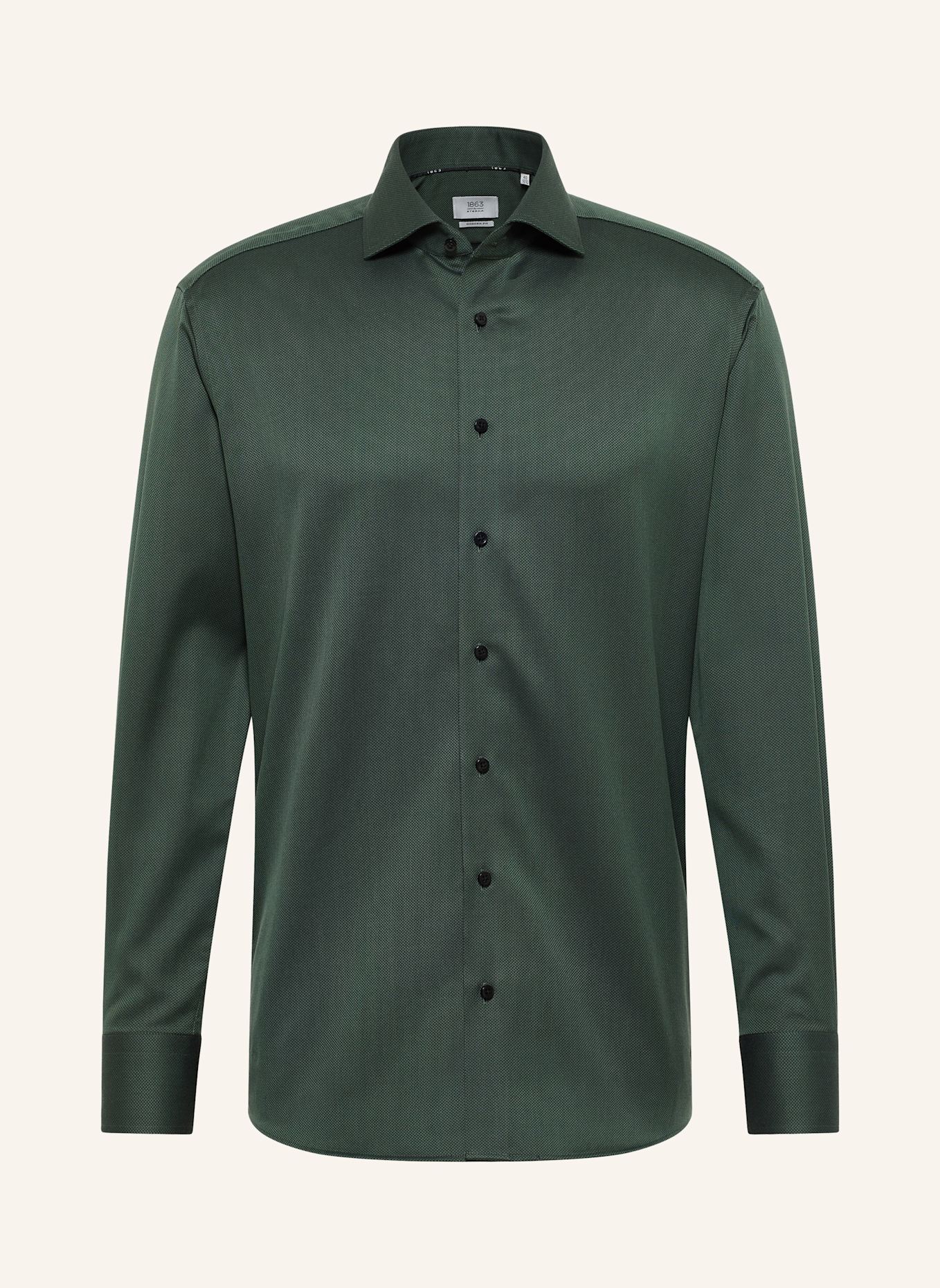 1863 by ETERNA Hemd MODERN FIT: GRÜN