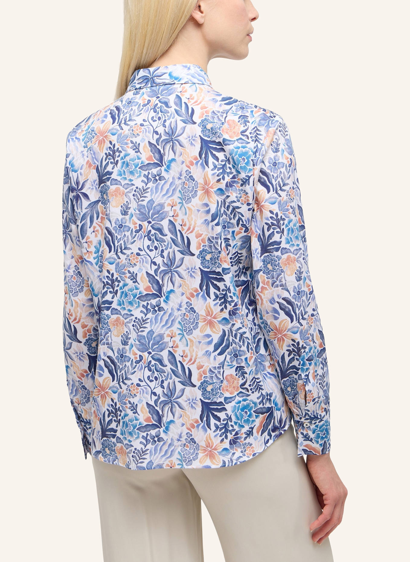 ETERNA Hemdbluse: BLAU