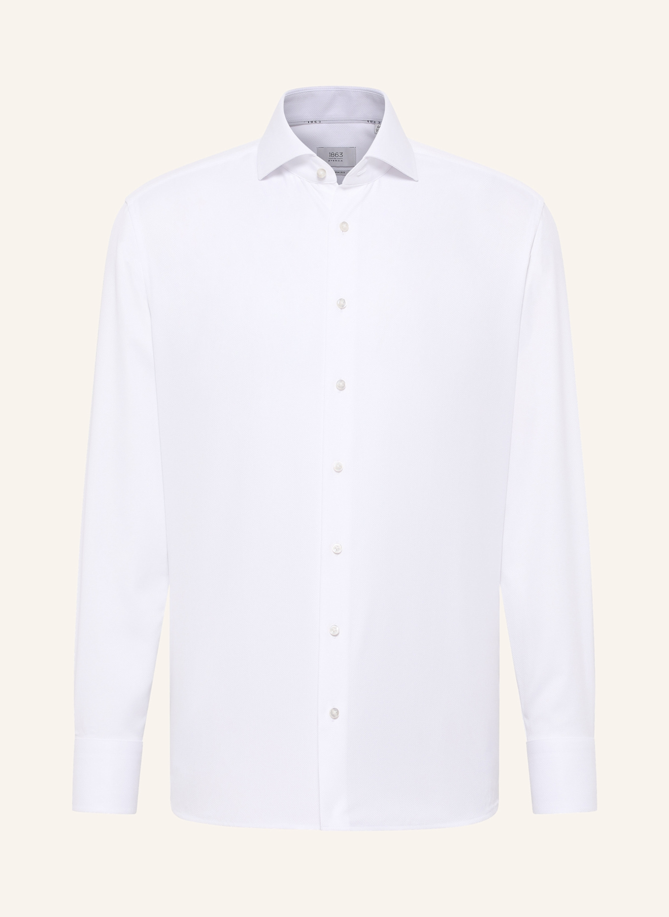 1863 by ETERNA Hemd MODERN FIT: WEISS