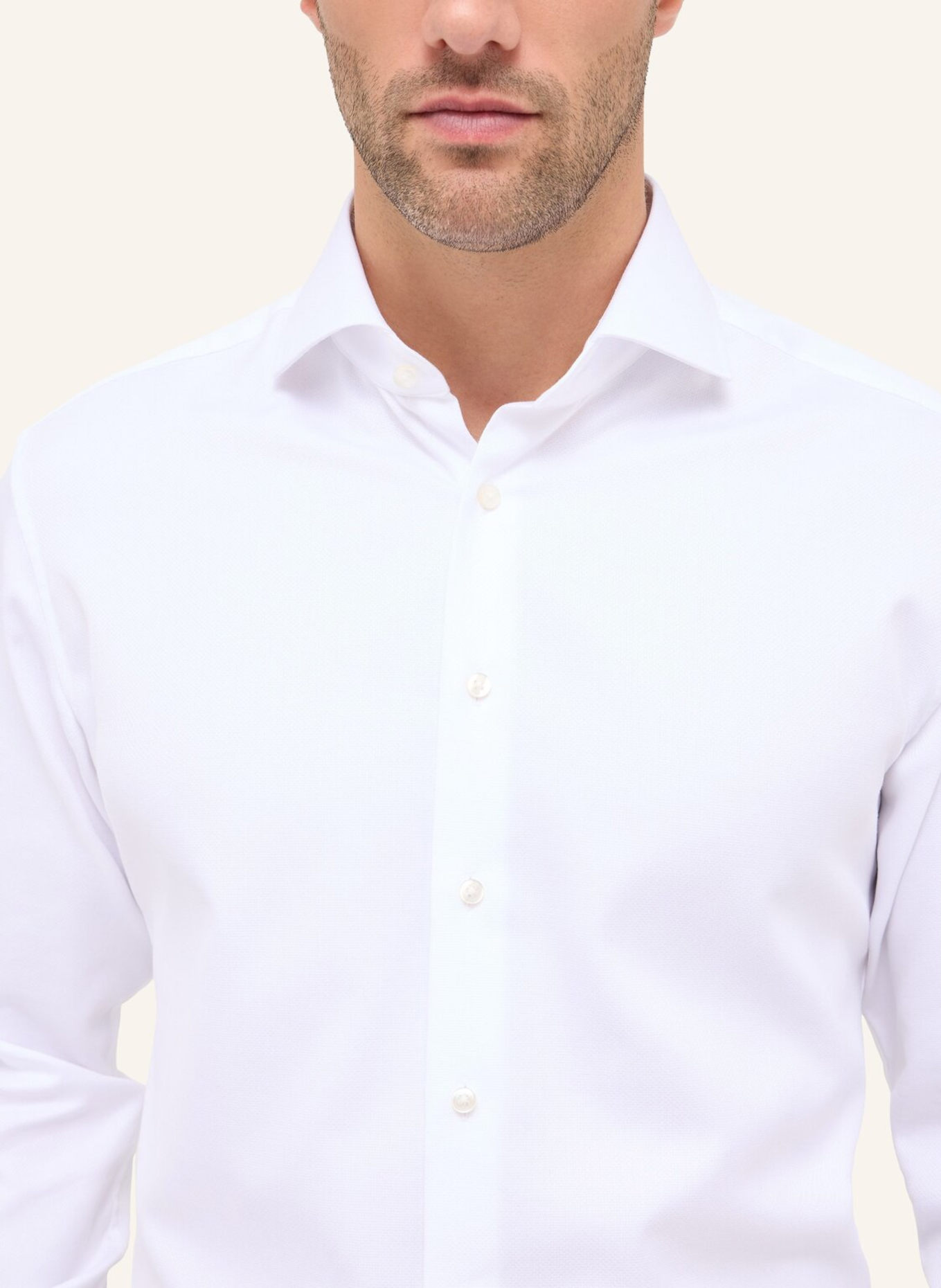 1863 by ETERNA Hemd MODERN FIT: WEISS