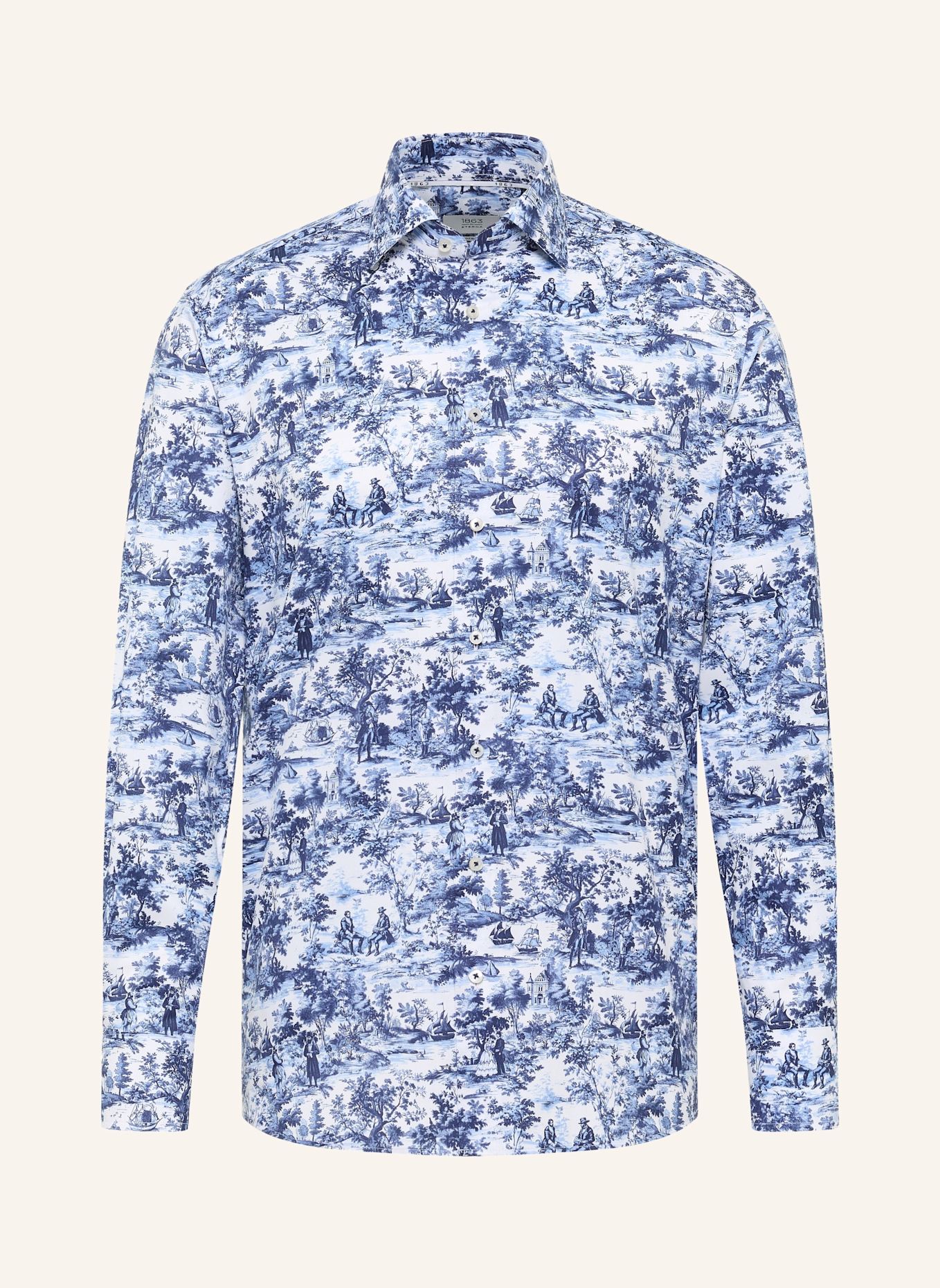 1863 by ETERNA Hemd MODERN FIT: BLAU