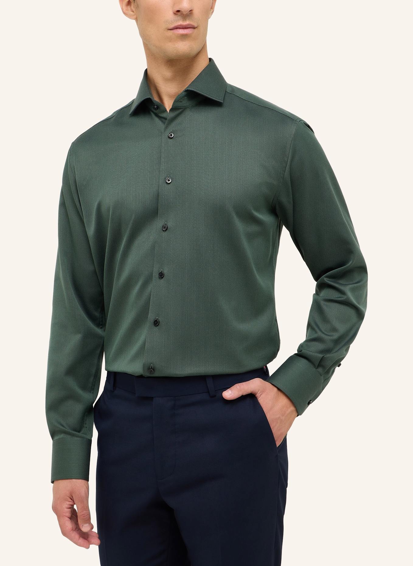 1863 by ETERNA Hemd MODERN FIT: GRÜN