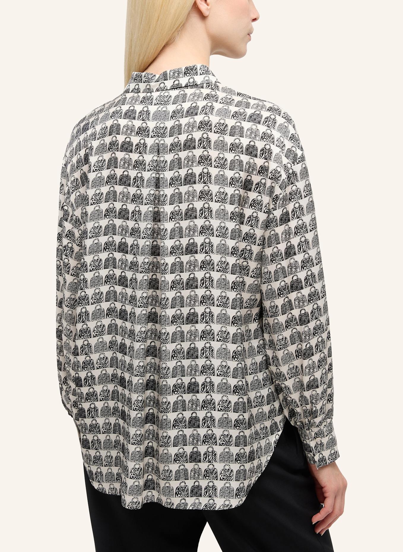 1863 by ETERNA Bluse OVERSIZE FIT: BEIGE