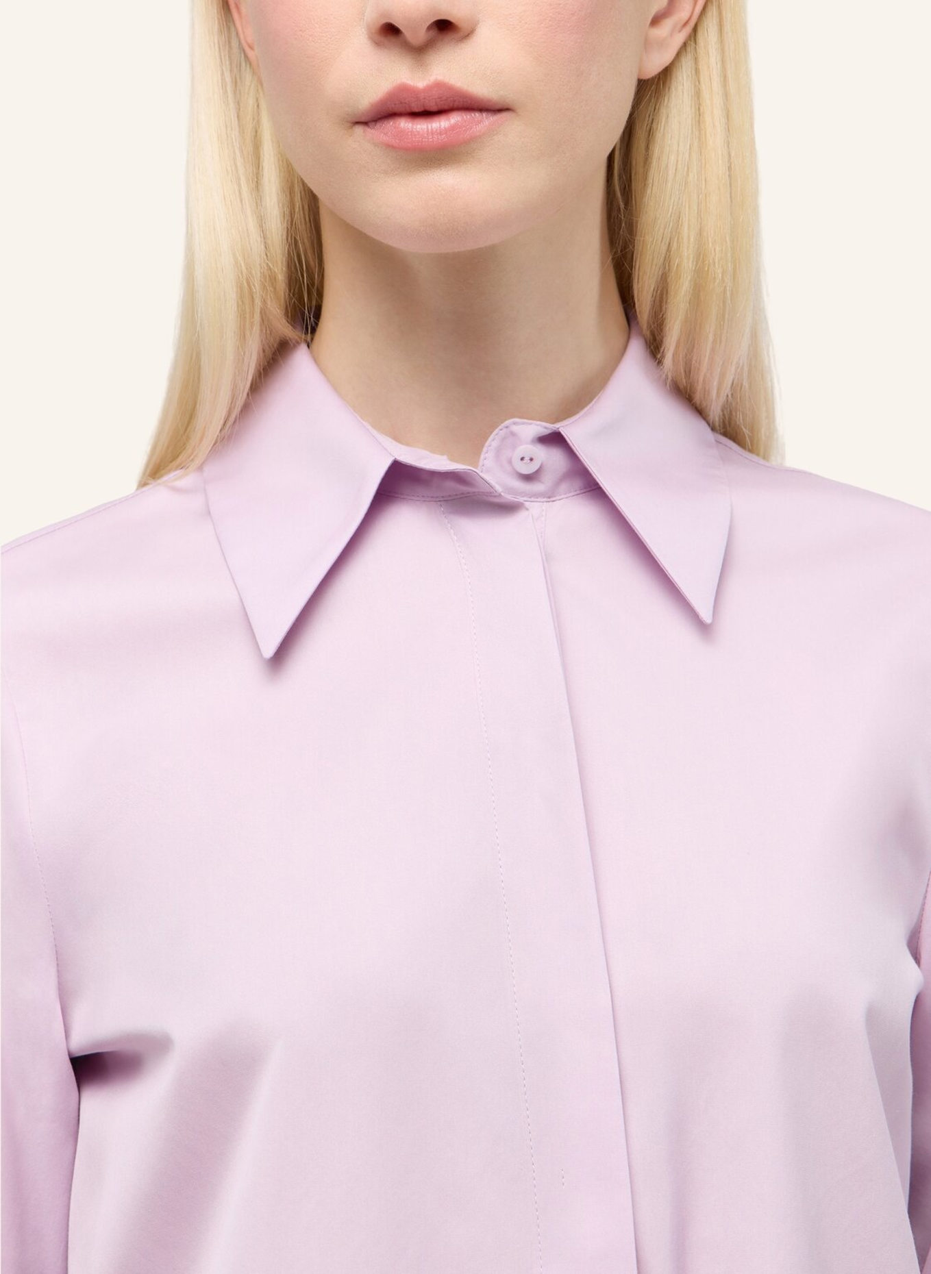 1863 by ETERNA Bluse LOOSE FIT: LILA