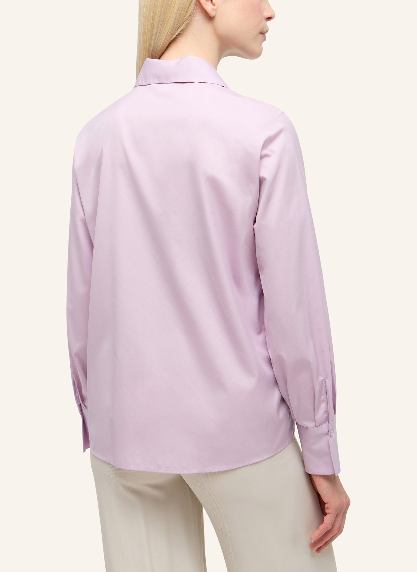 1863 by ETERNA Bluse LOOSE FIT: LILA