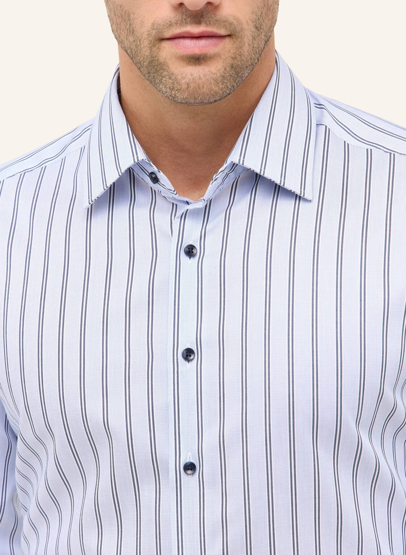 ETERNA Hemd Modern Fit: BLAU