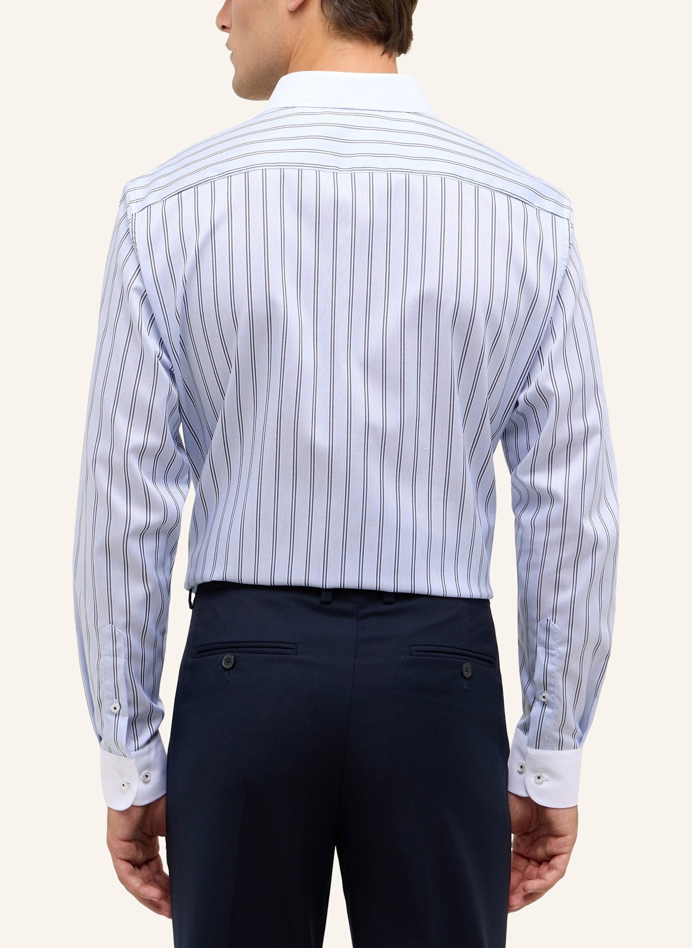 ETERNA Hemd SLIM FIT: BLAU