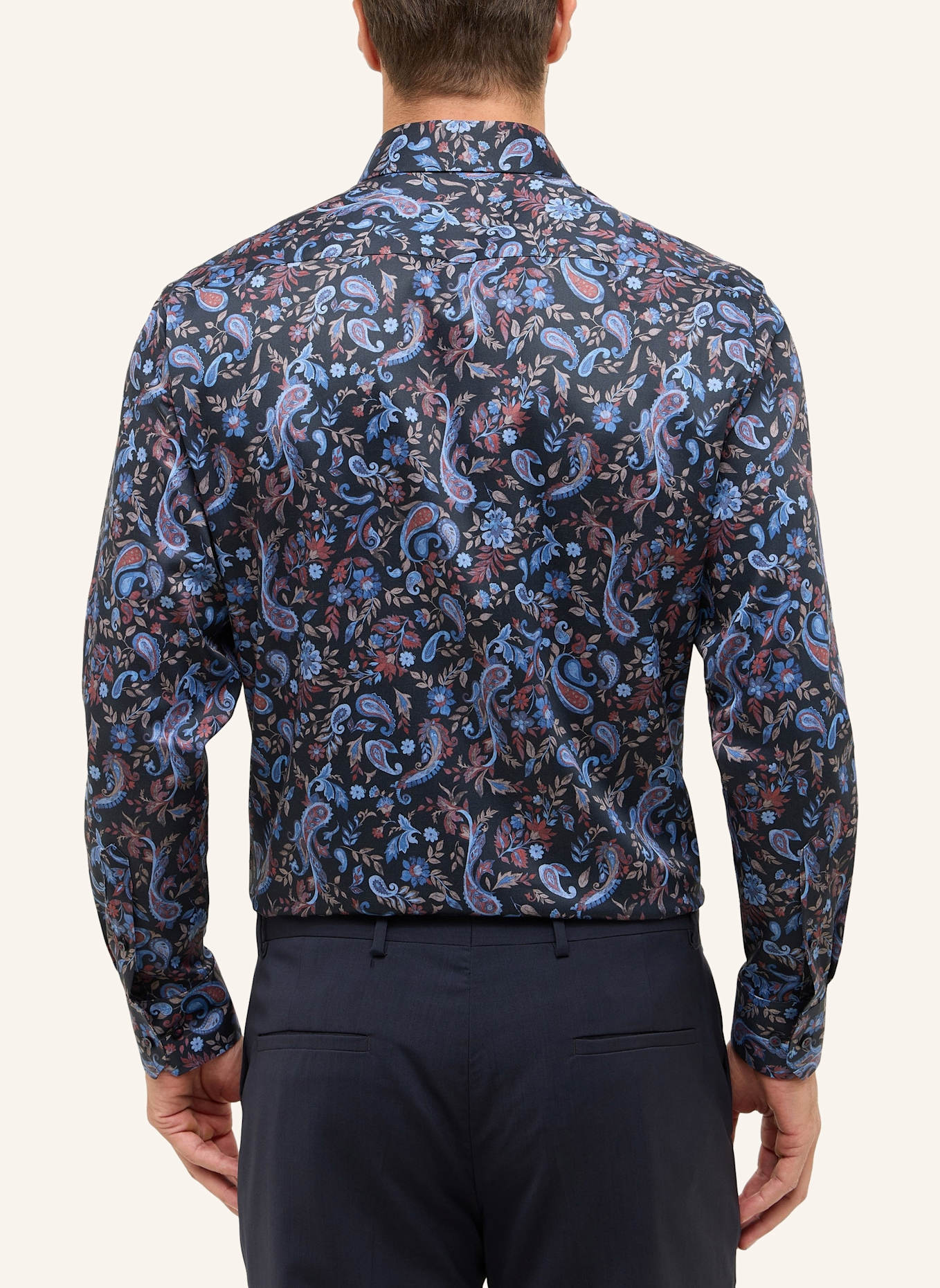 ETERNA Hemd MODERN FIT: BLAU