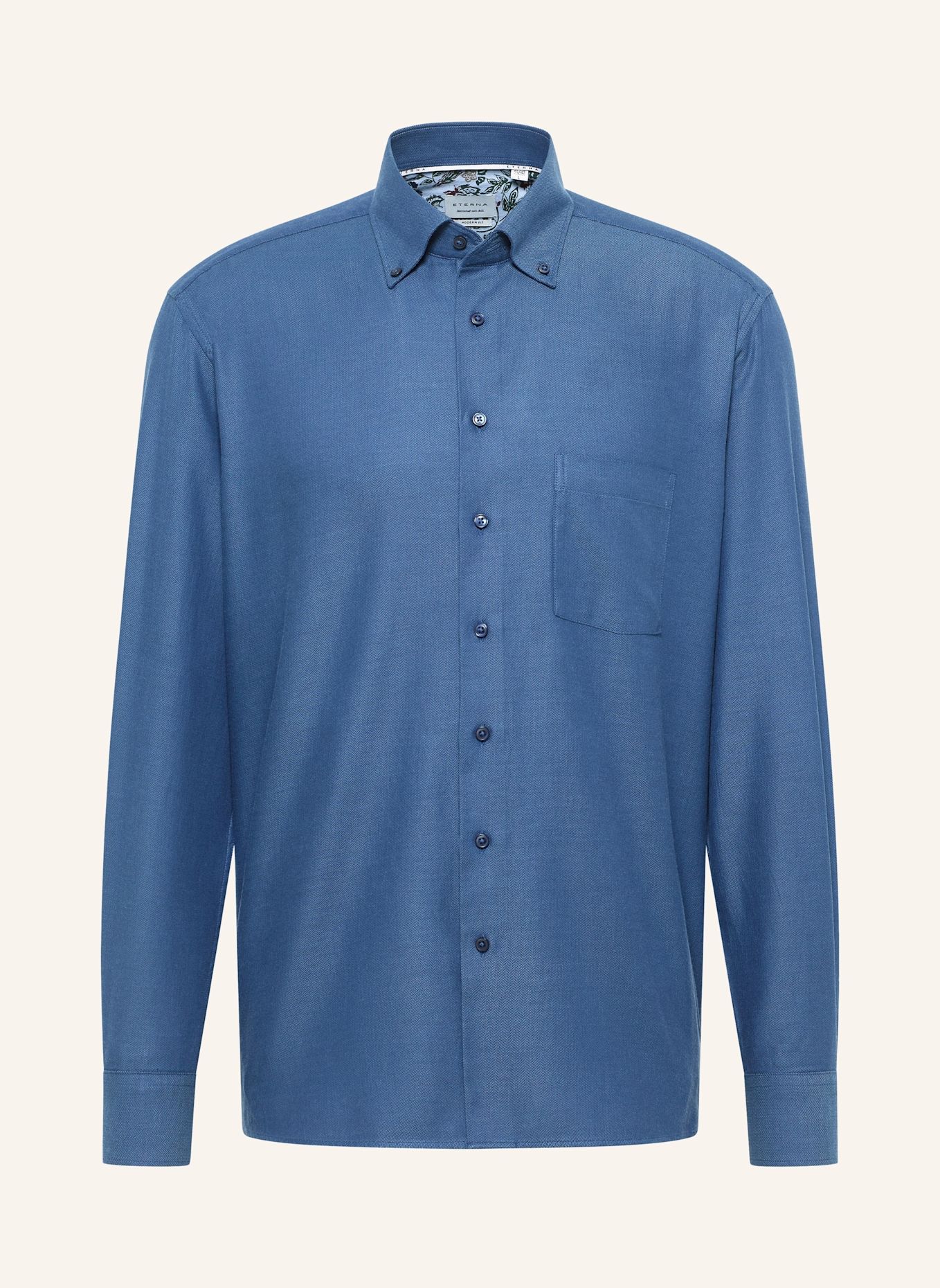 ETERNA Hemd MODERN FIT: BLAU