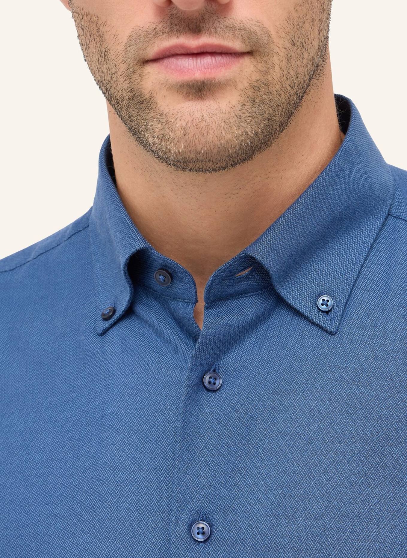 ETERNA Hemd MODERN FIT: BLAU