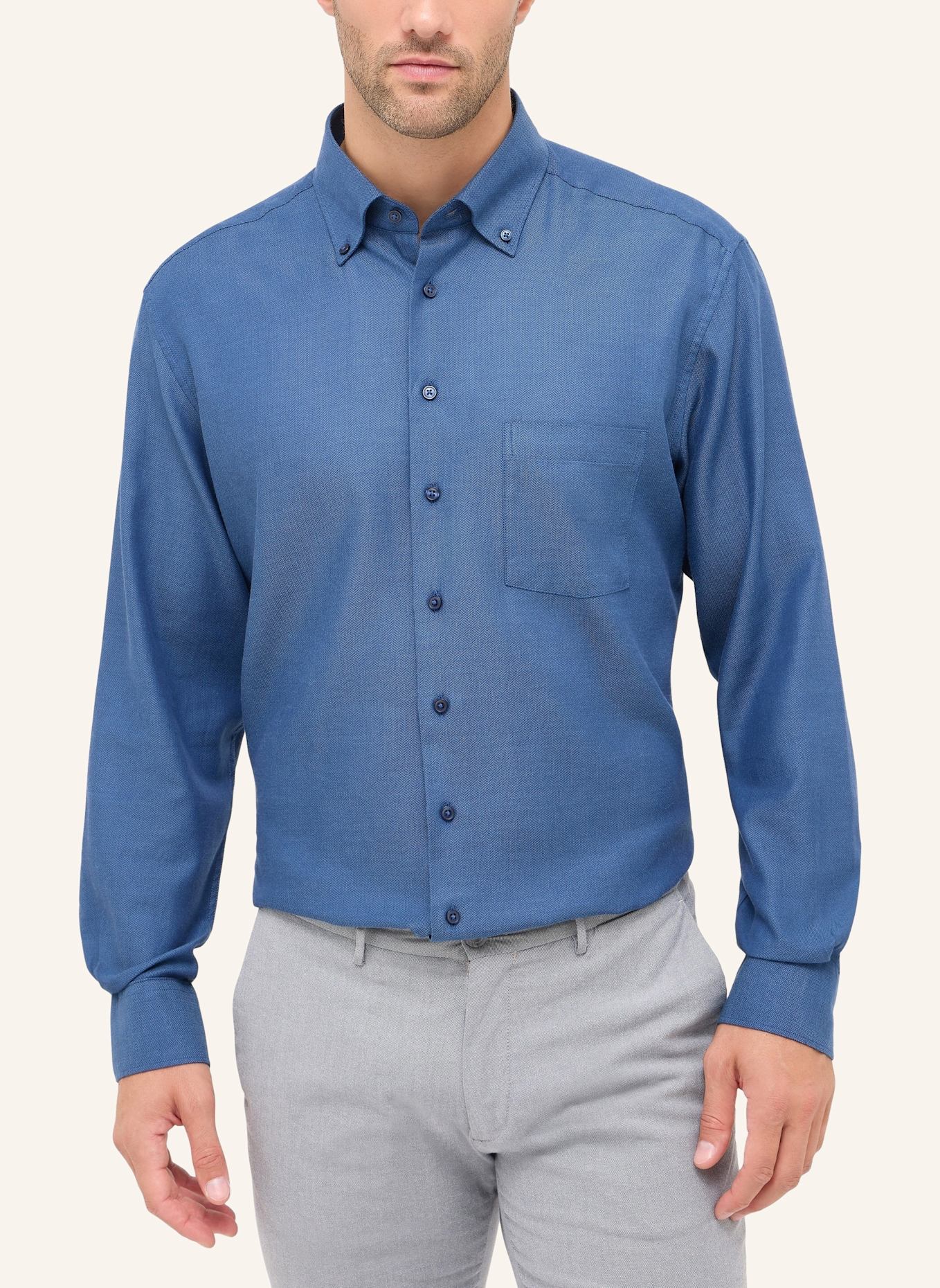 ETERNA Hemd MODERN FIT: BLAU