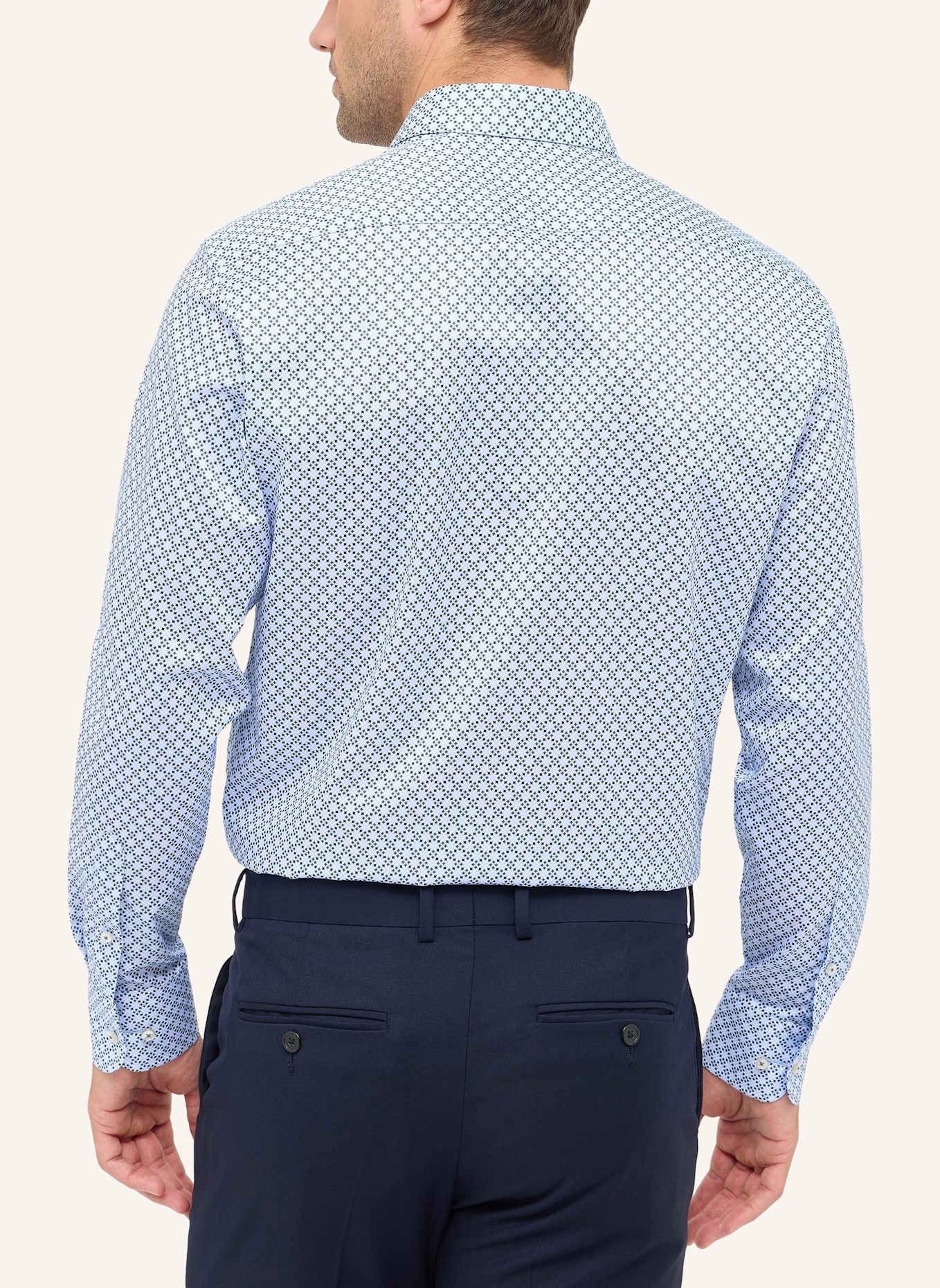 1863 by ETERNA Hemd MODERN FIT: BLAU