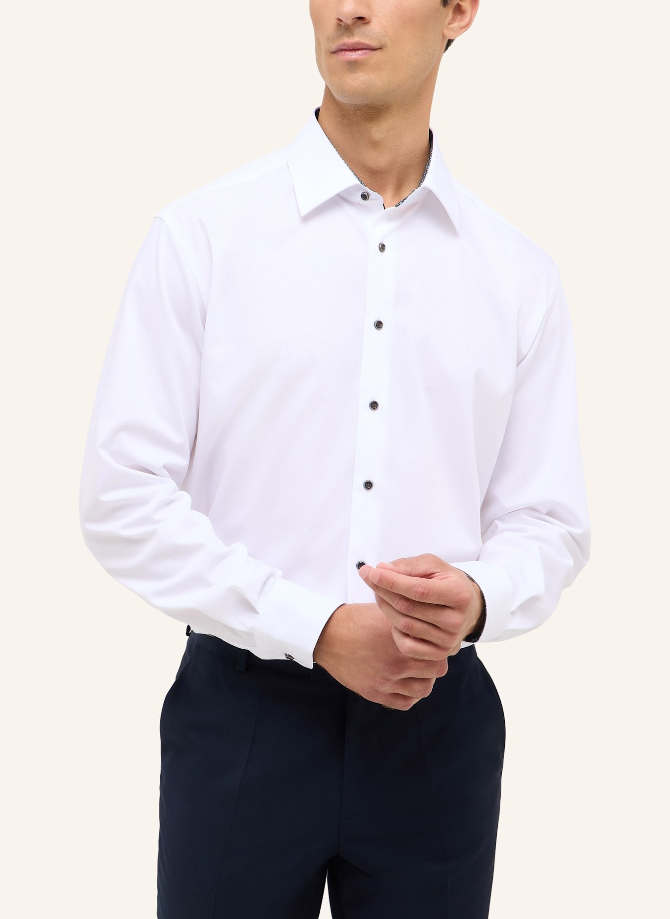 ETERNA Hemd MODERN FIT: WEISS
