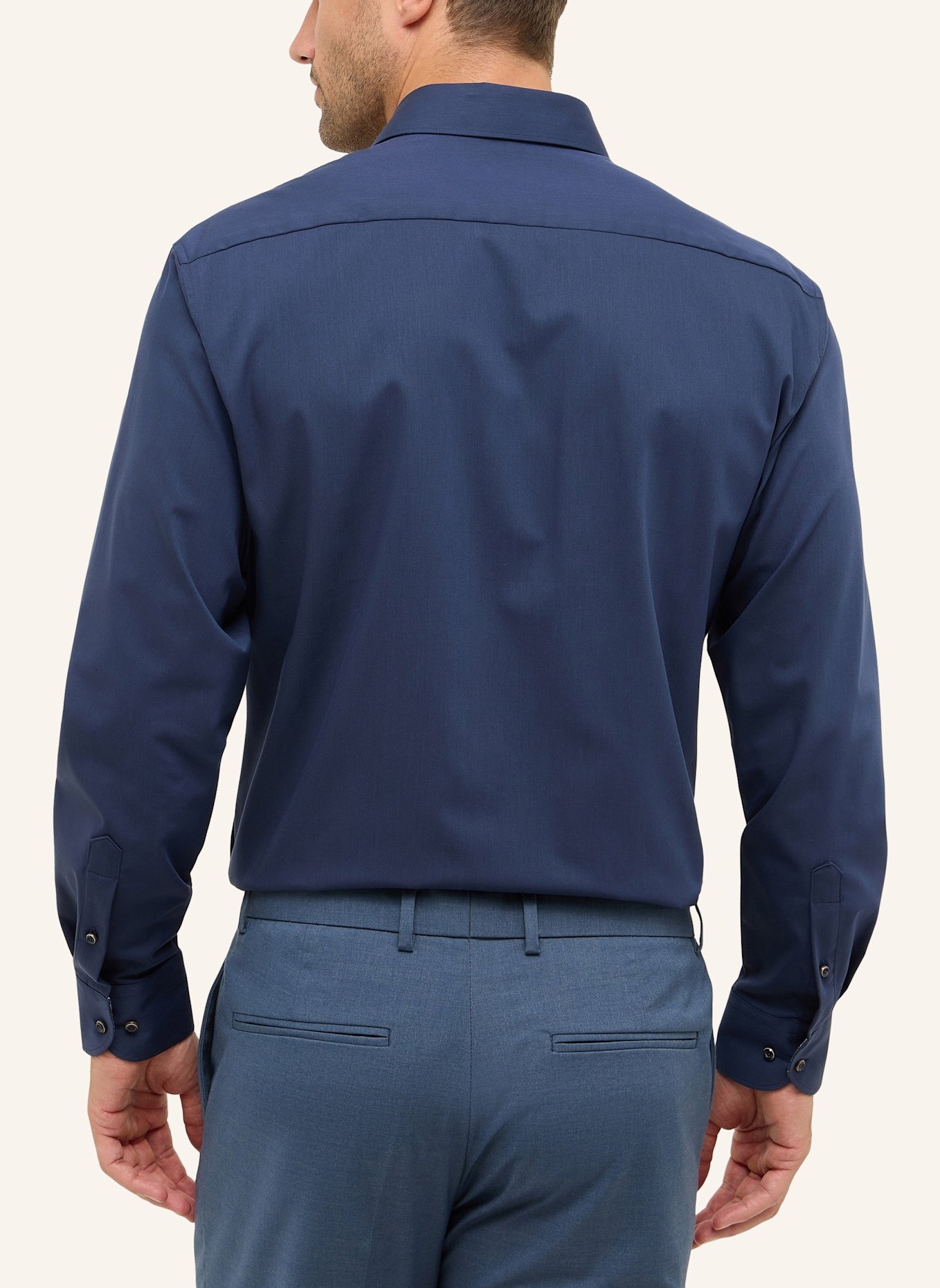 ETERNA Hemd MODERN FIT: DUNKELBLAU