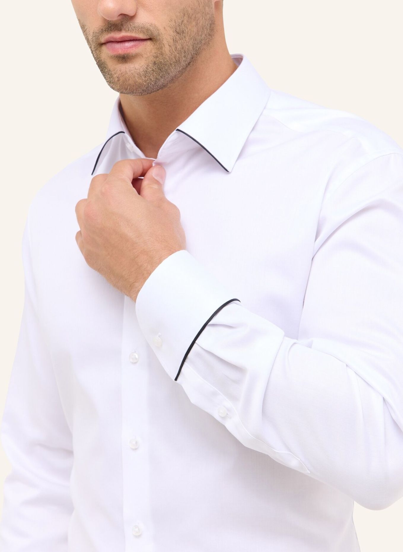 ETERNA Hemd MODERN FIT: WEISS