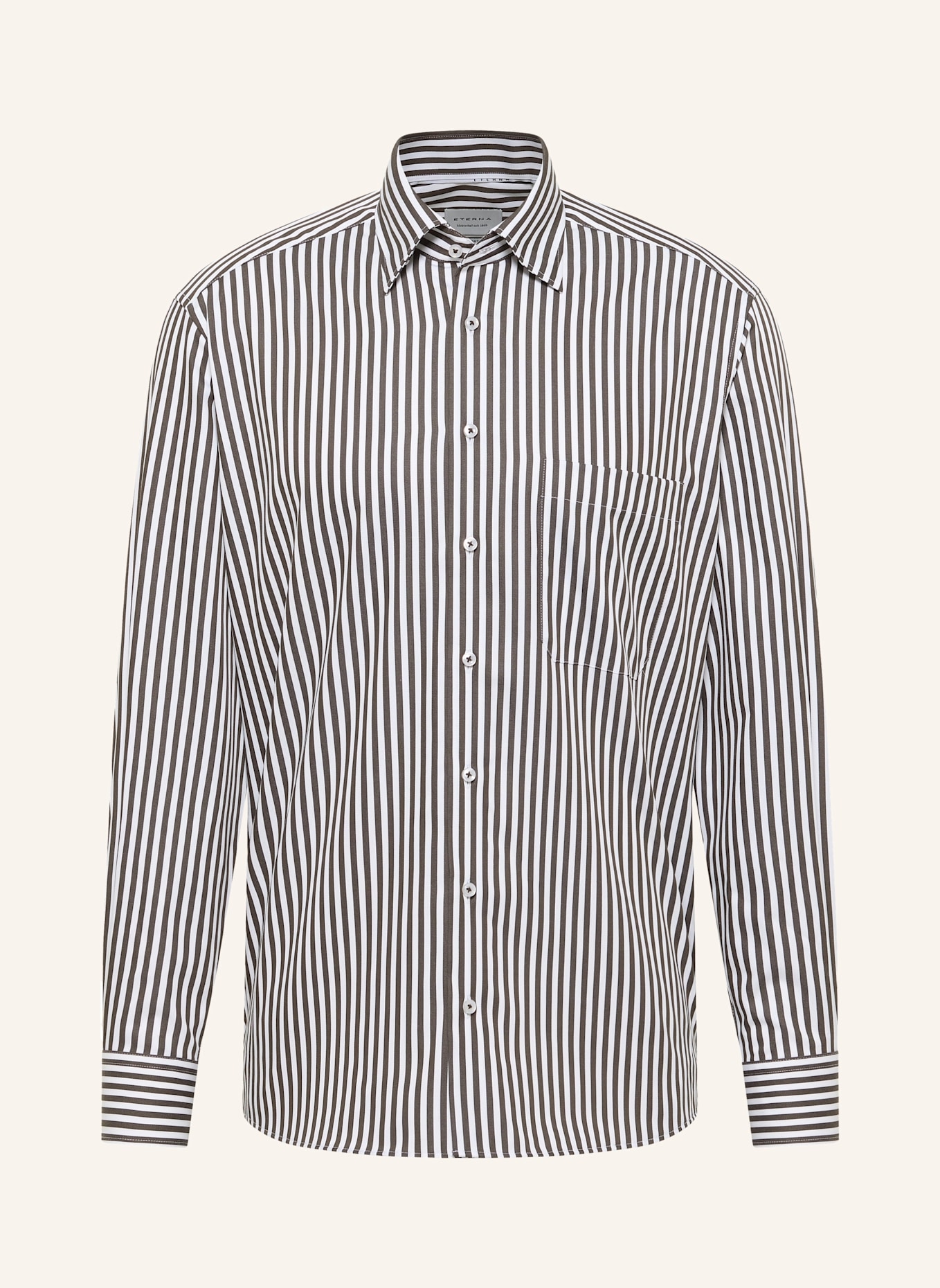 ETERNA Hemd Comfort Fit: BRAUN