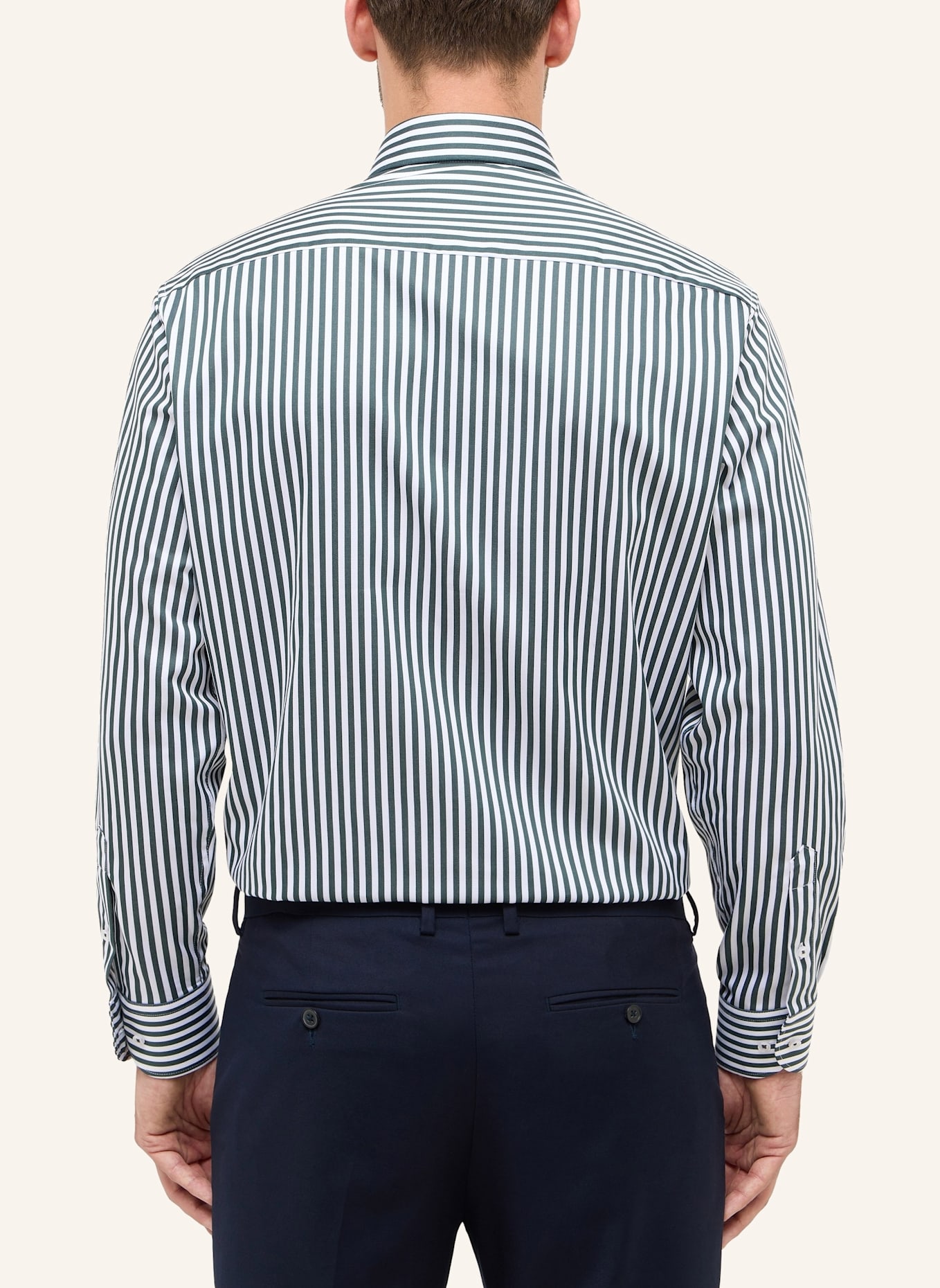 ETERNA Hemd Comfort Fit: GRÜN