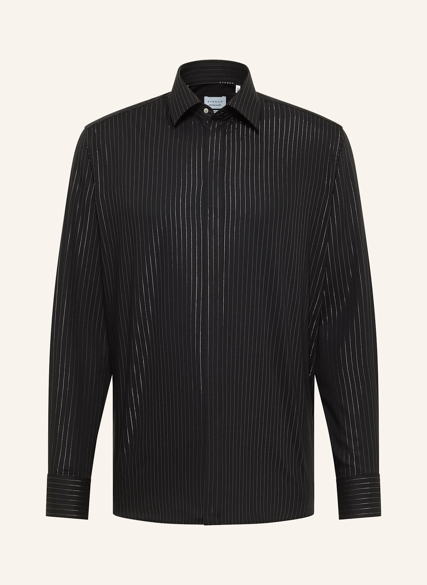 ETERNA Hemd MODERN FIT: SCHWARZ