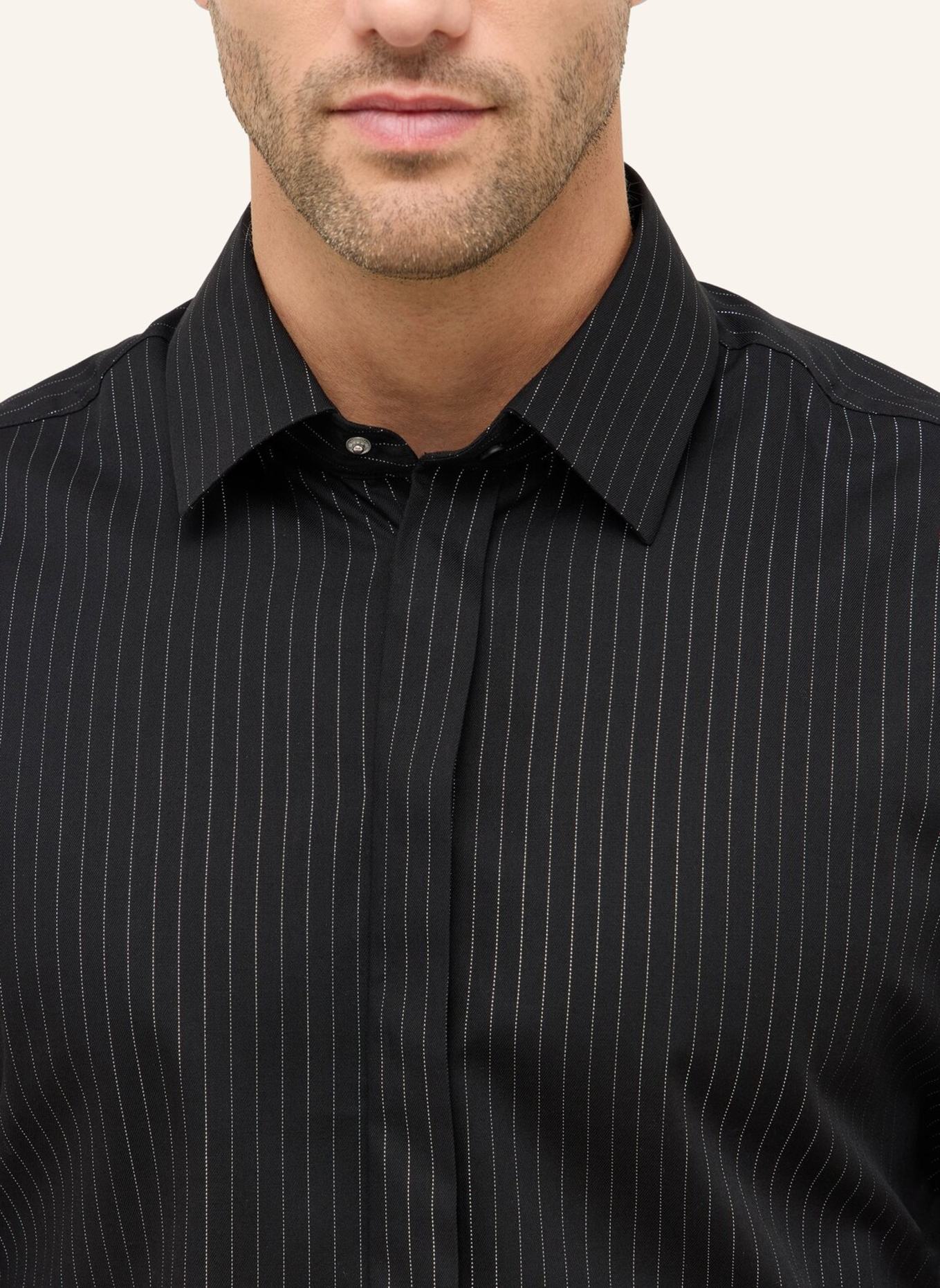 ETERNA Hemd MODERN FIT: SCHWARZ