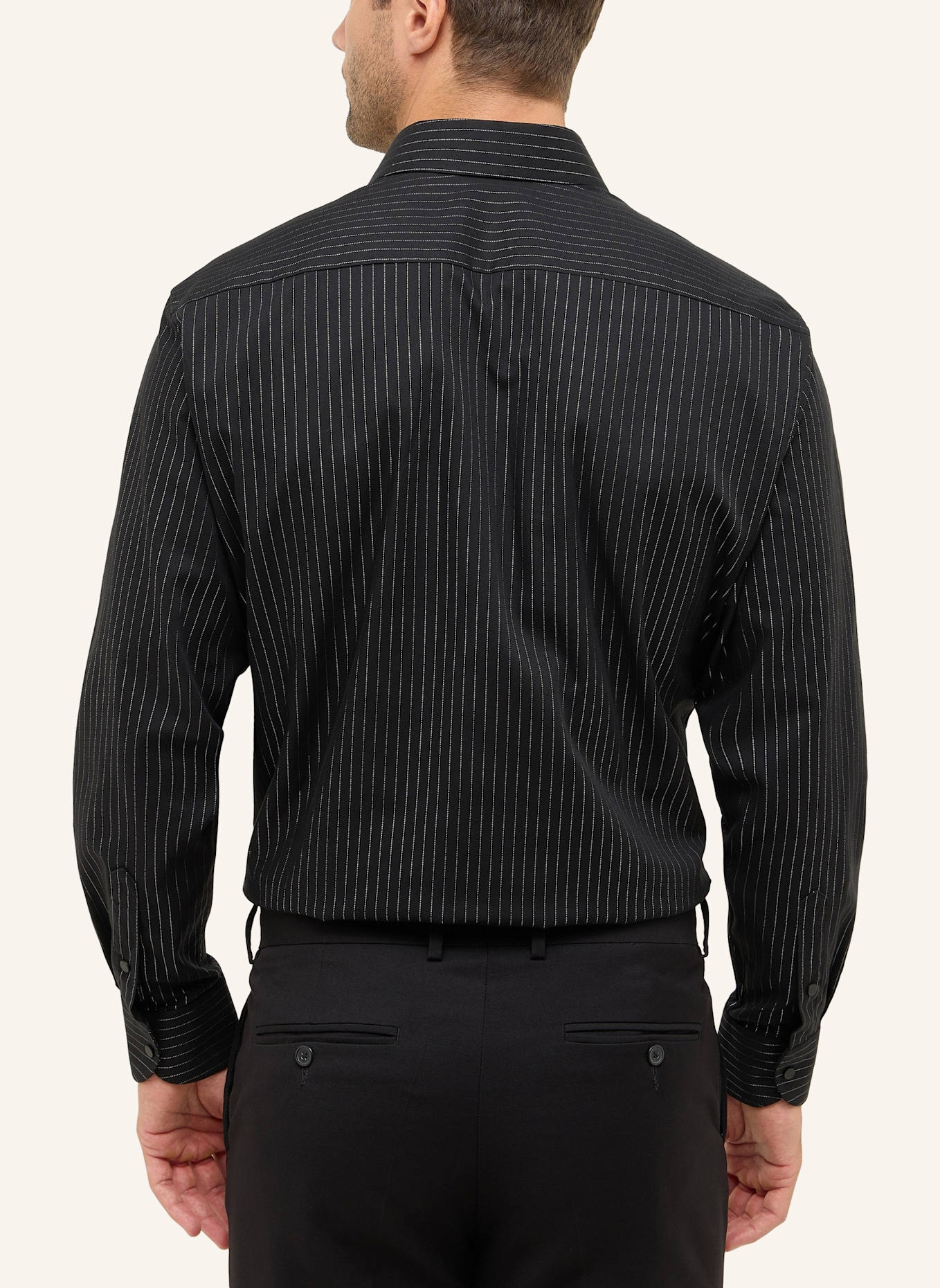 ETERNA Hemd MODERN FIT: SCHWARZ
