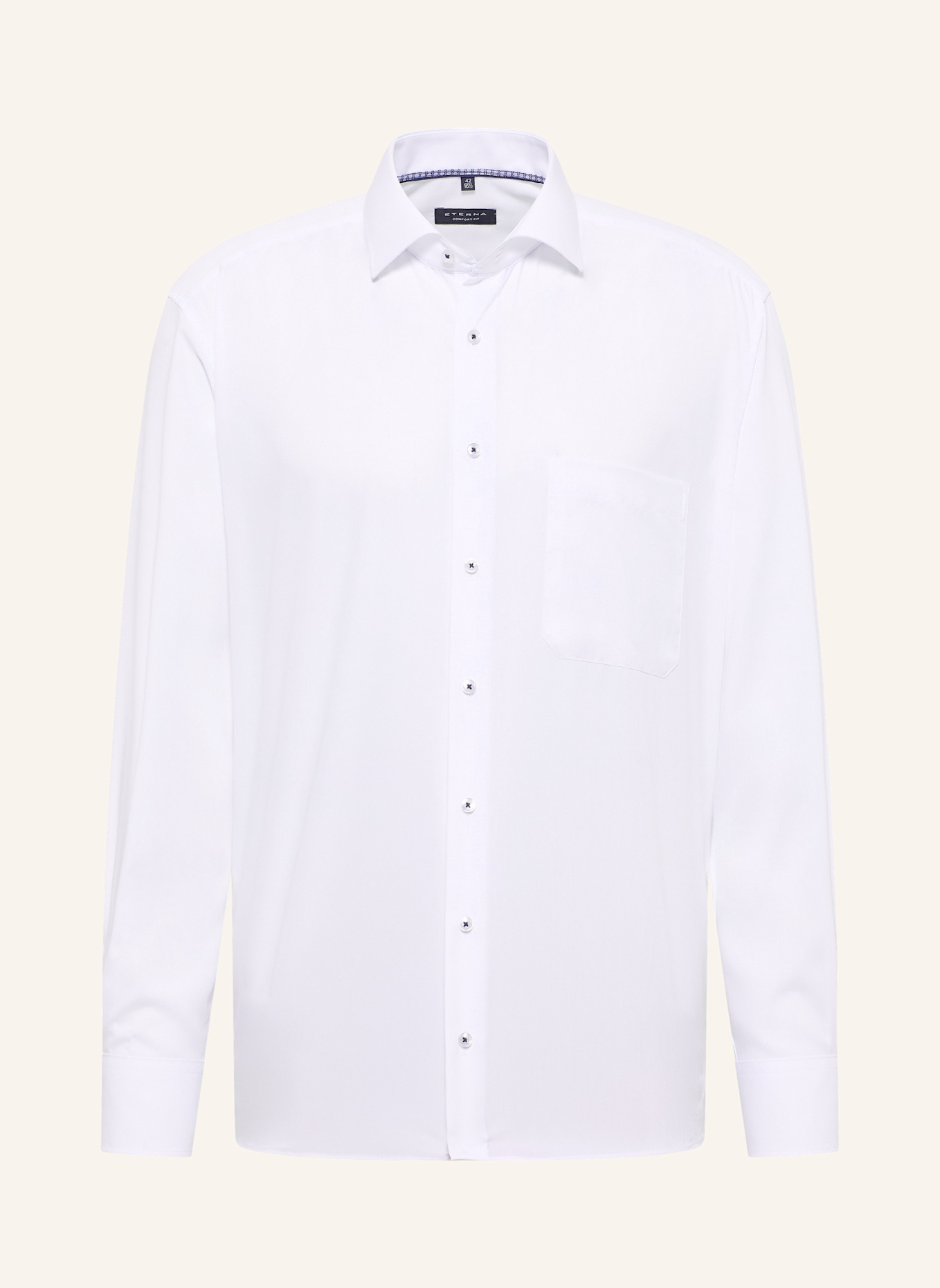 ETERNA Hemd COMFORT FIT: WEISS