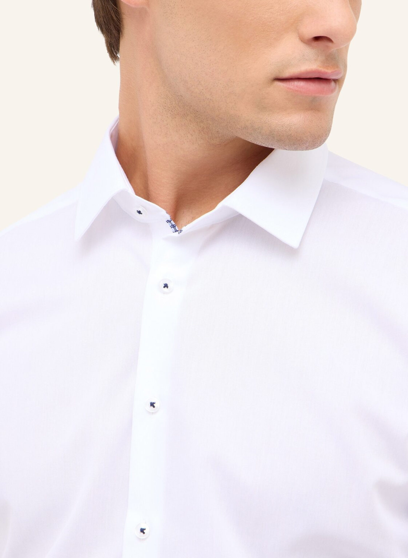 ETERNA Hemd SLIM FIT: WEISS