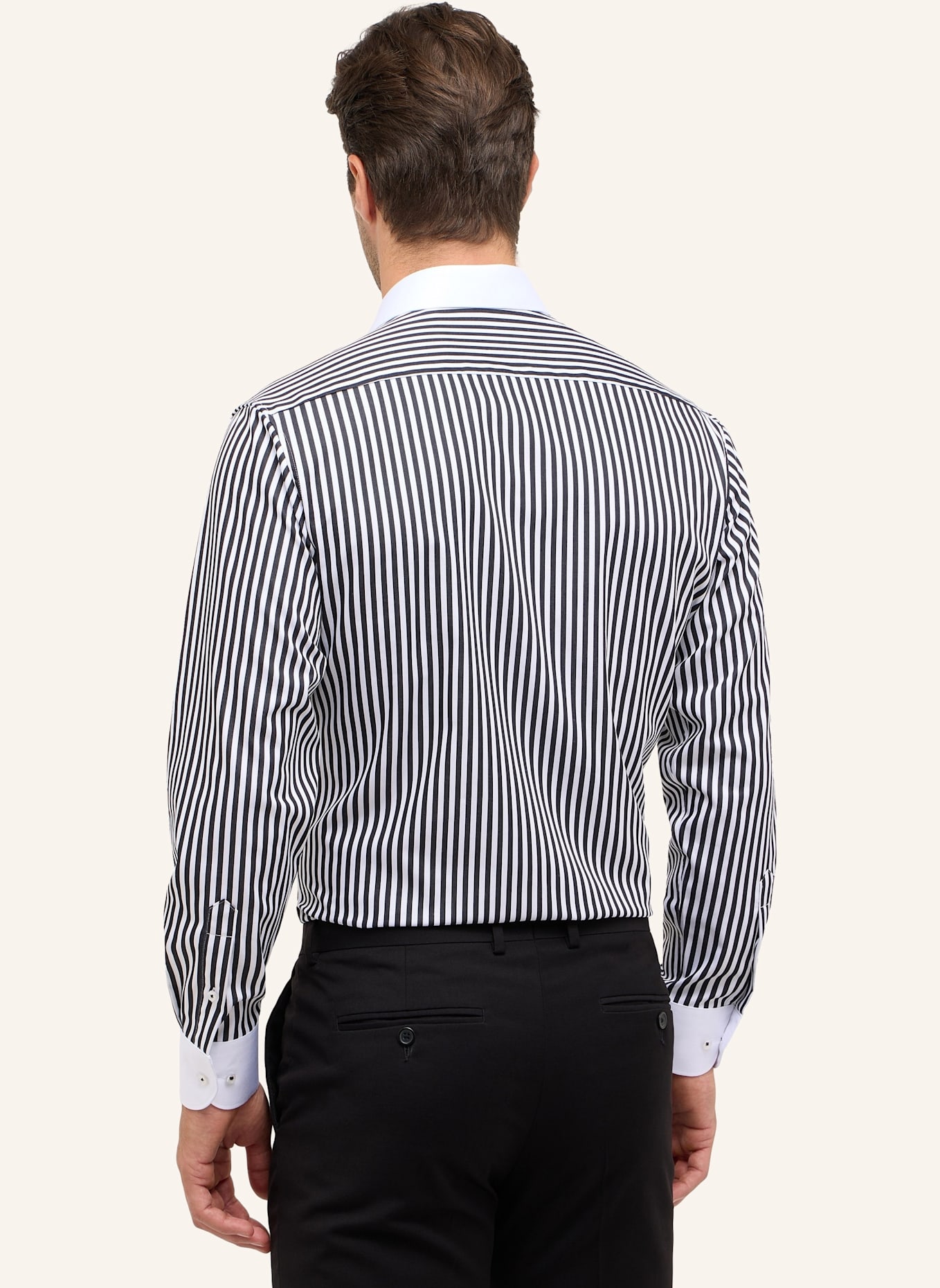 ETERNA Hemd MODERN FIT: SCHWARZ