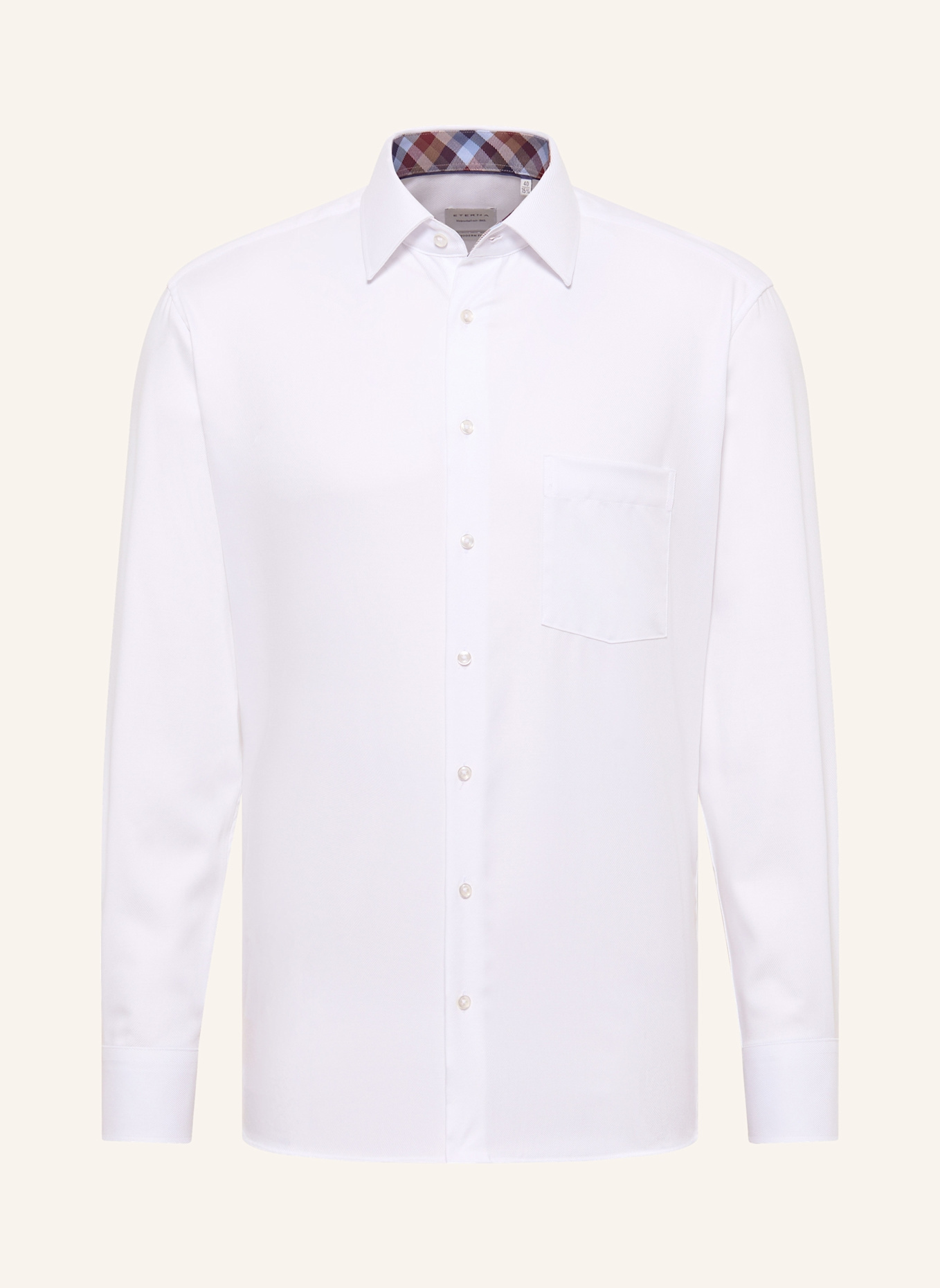 ETERNA Hemd MODERN FIT: WEISS