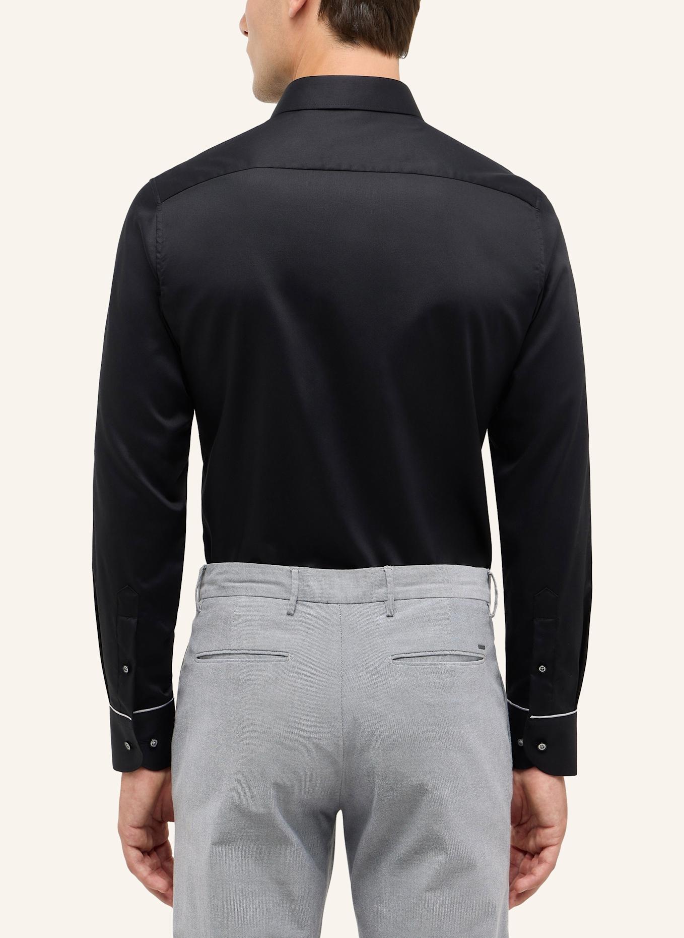 ETERNA Hemd SLIM FIT: SCHWARZ