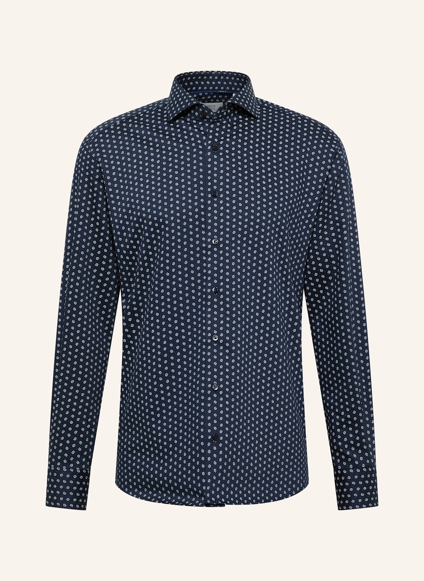 1863 by ETERNA Hemd MODERN FIT: DUNKELBLAU