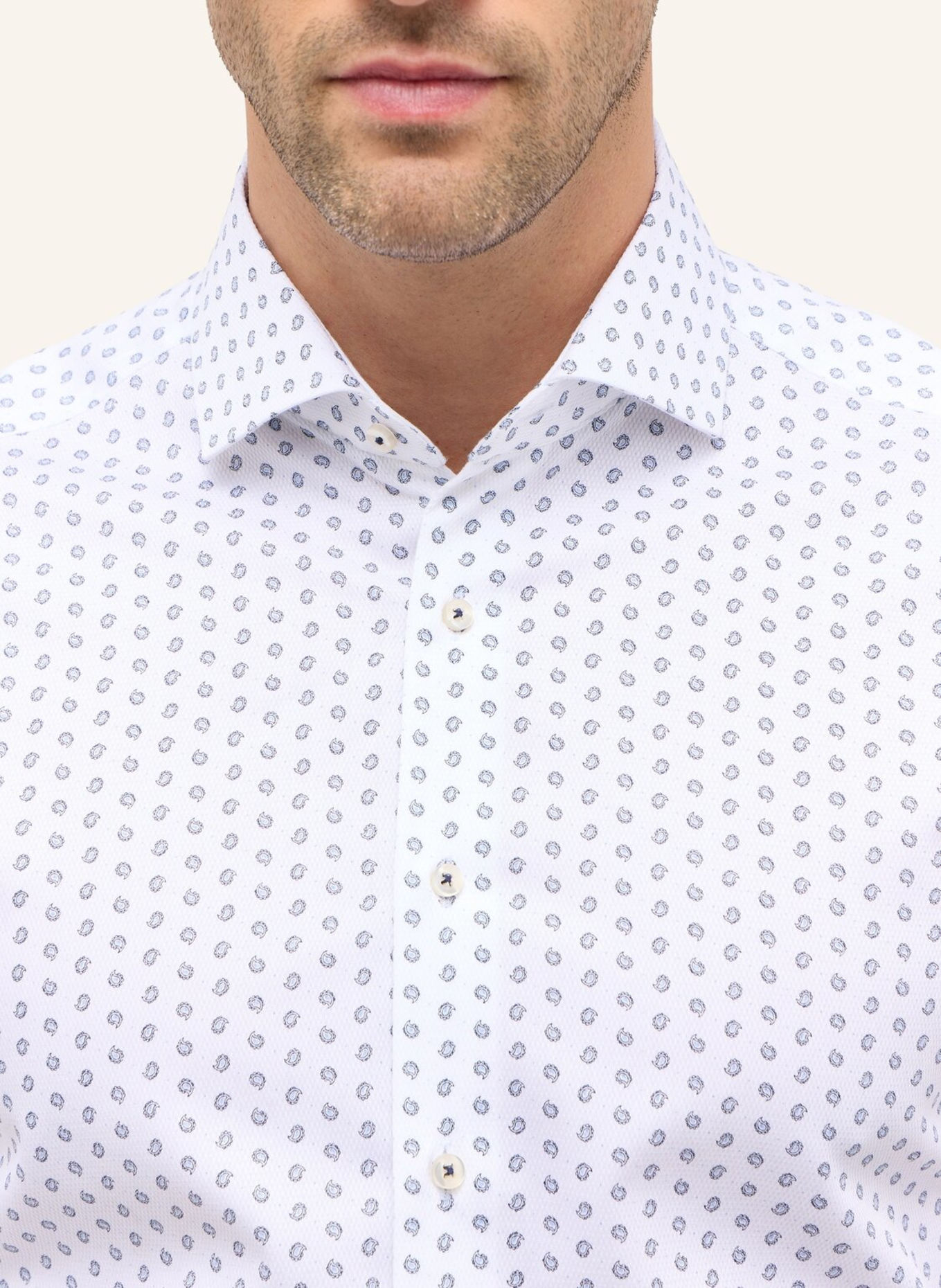 1863 by ETERNA Hemd MODERN FIT: BLAU