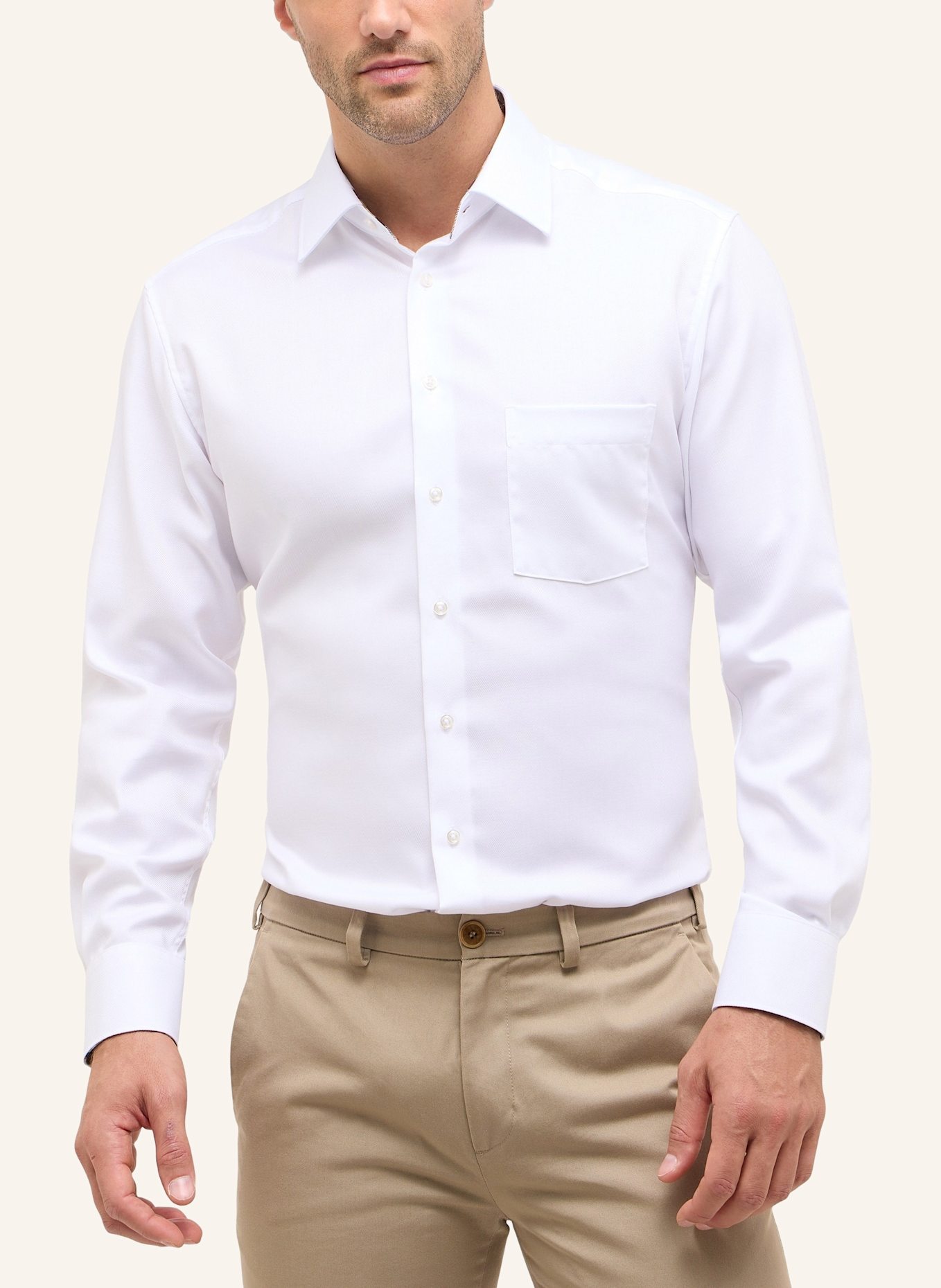 ETERNA Hemd MODERN FIT: WEISS