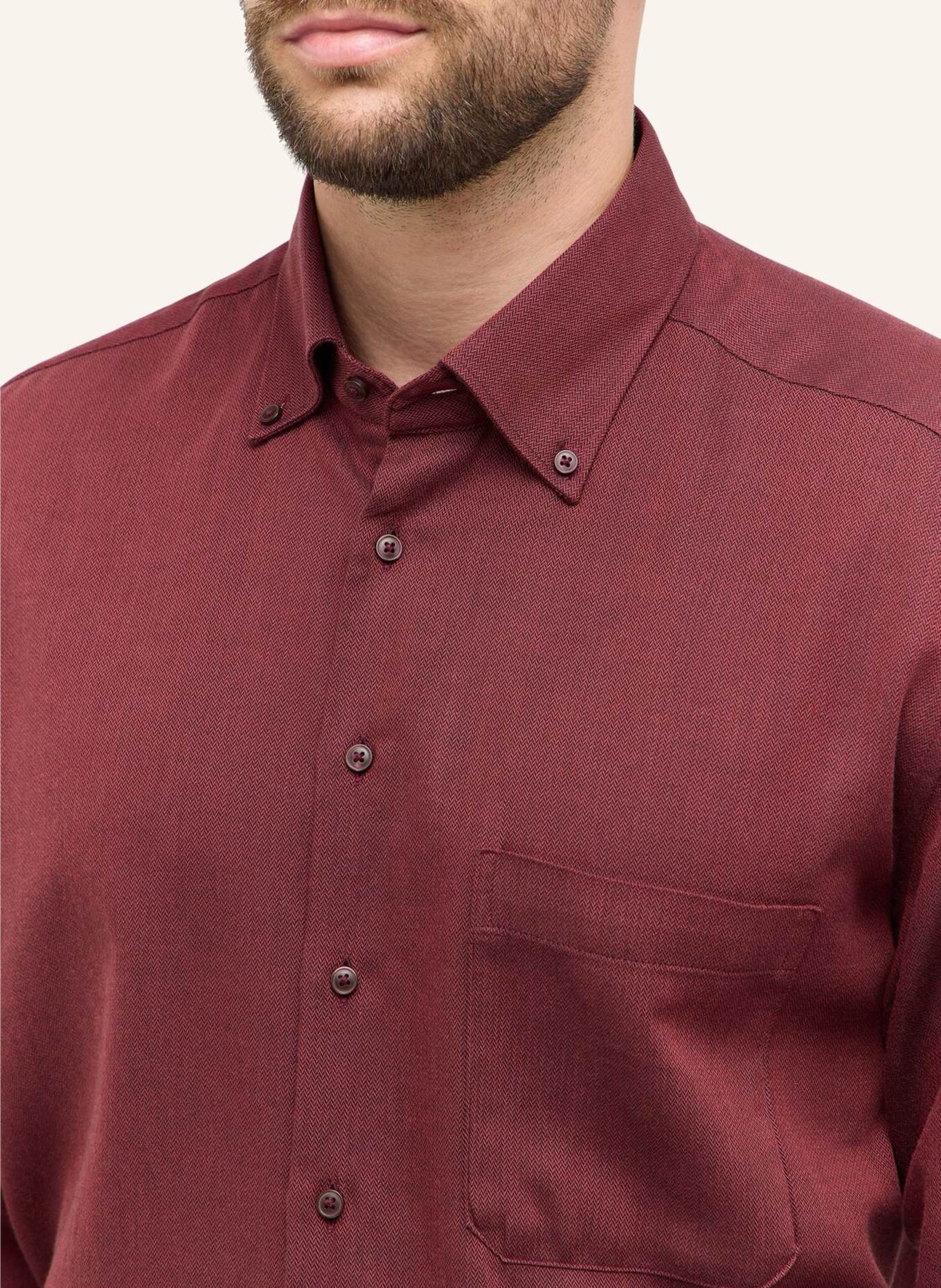 ETERNA Hemd COMFORT FIT: ROT