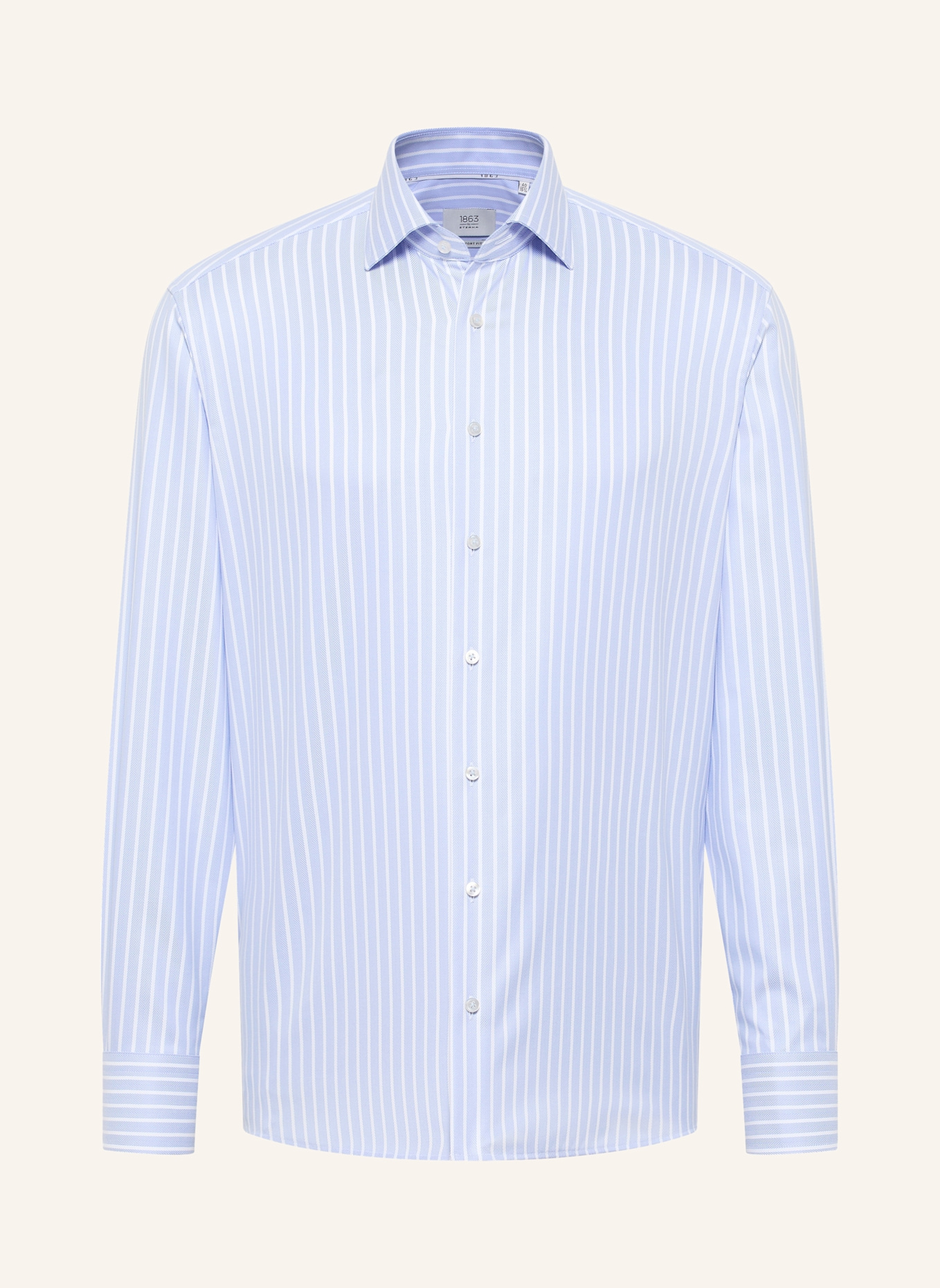 1863 by ETERNA Hemd COMFORT FIT: HELLBLAU