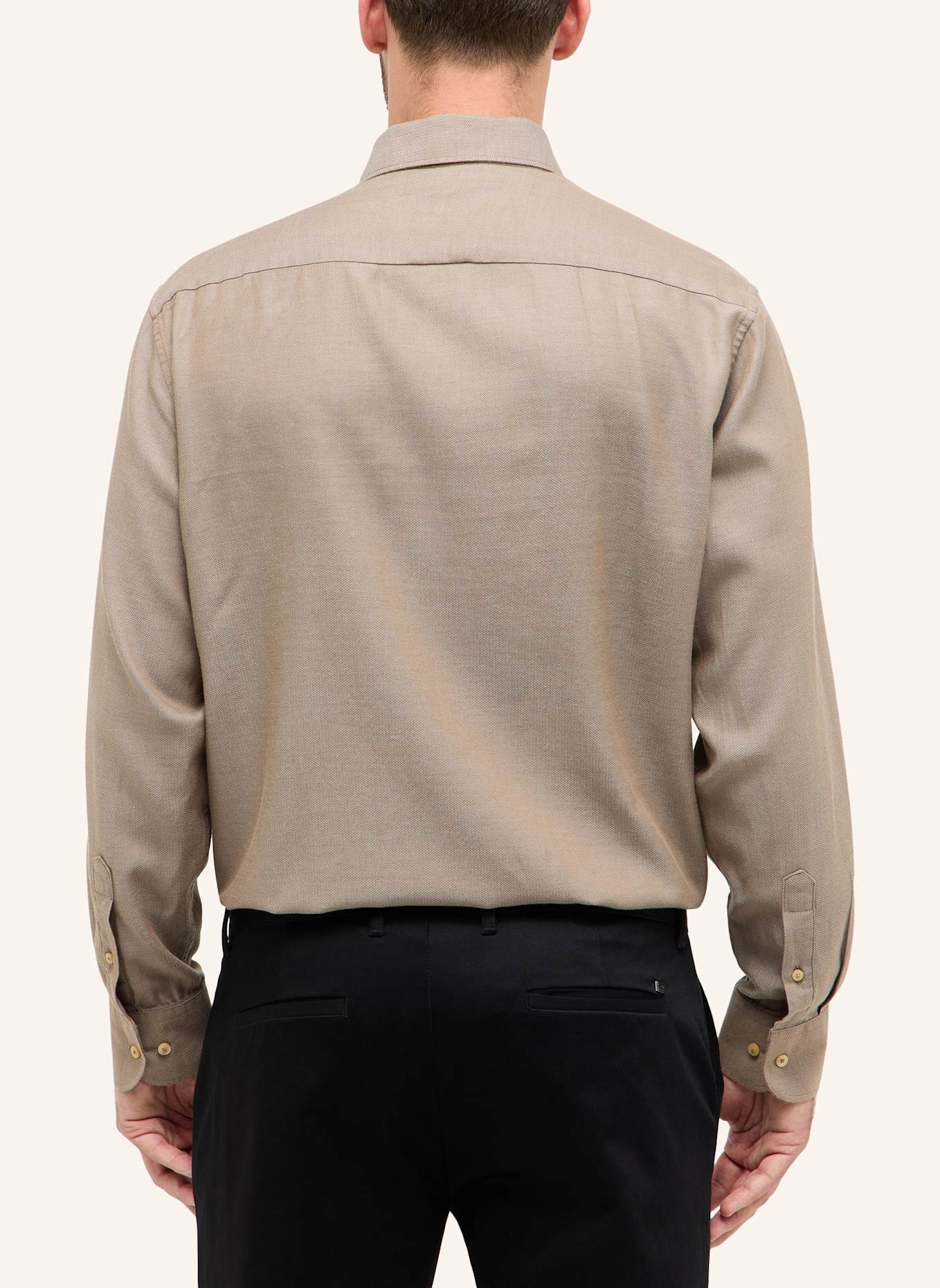 ETERNA Hemd COMFORT FIT: TAUPE
