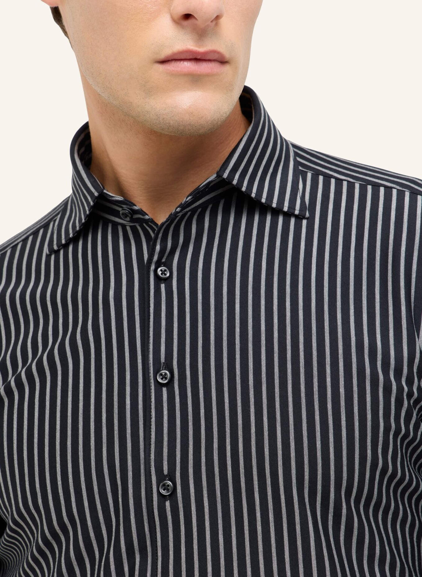 1863 by ETERNA Hemd Slim Fit: GRAU