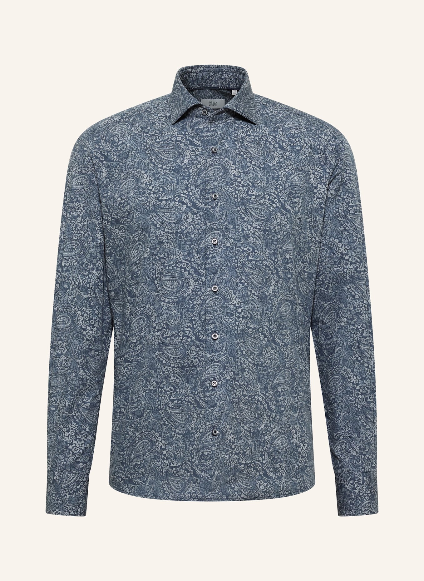 1863 by ETERNA Hemd MODERN FIT: DUNKELBLAU