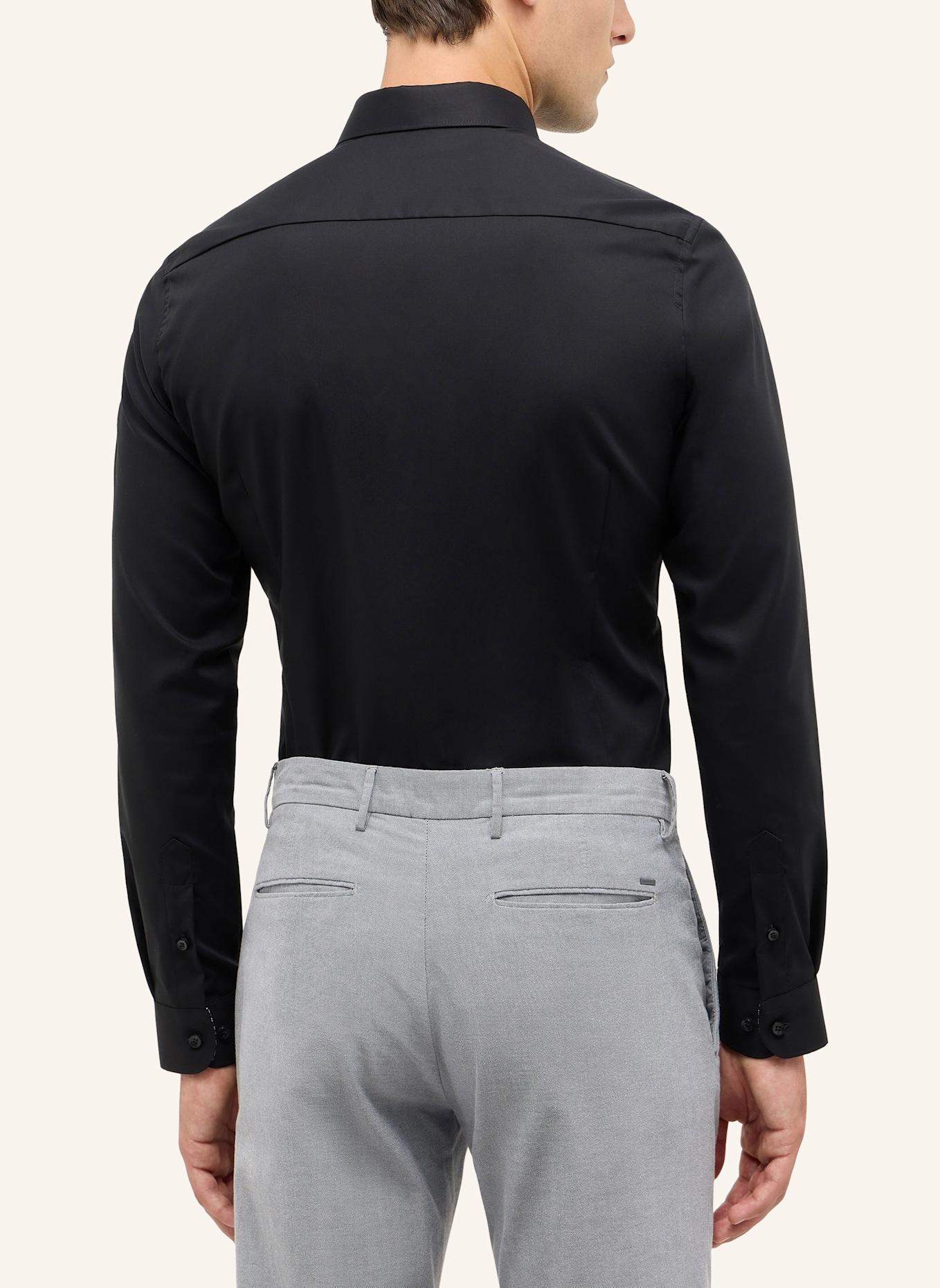 ETERNA Hemd SUPER SLIM: SCHWARZ
