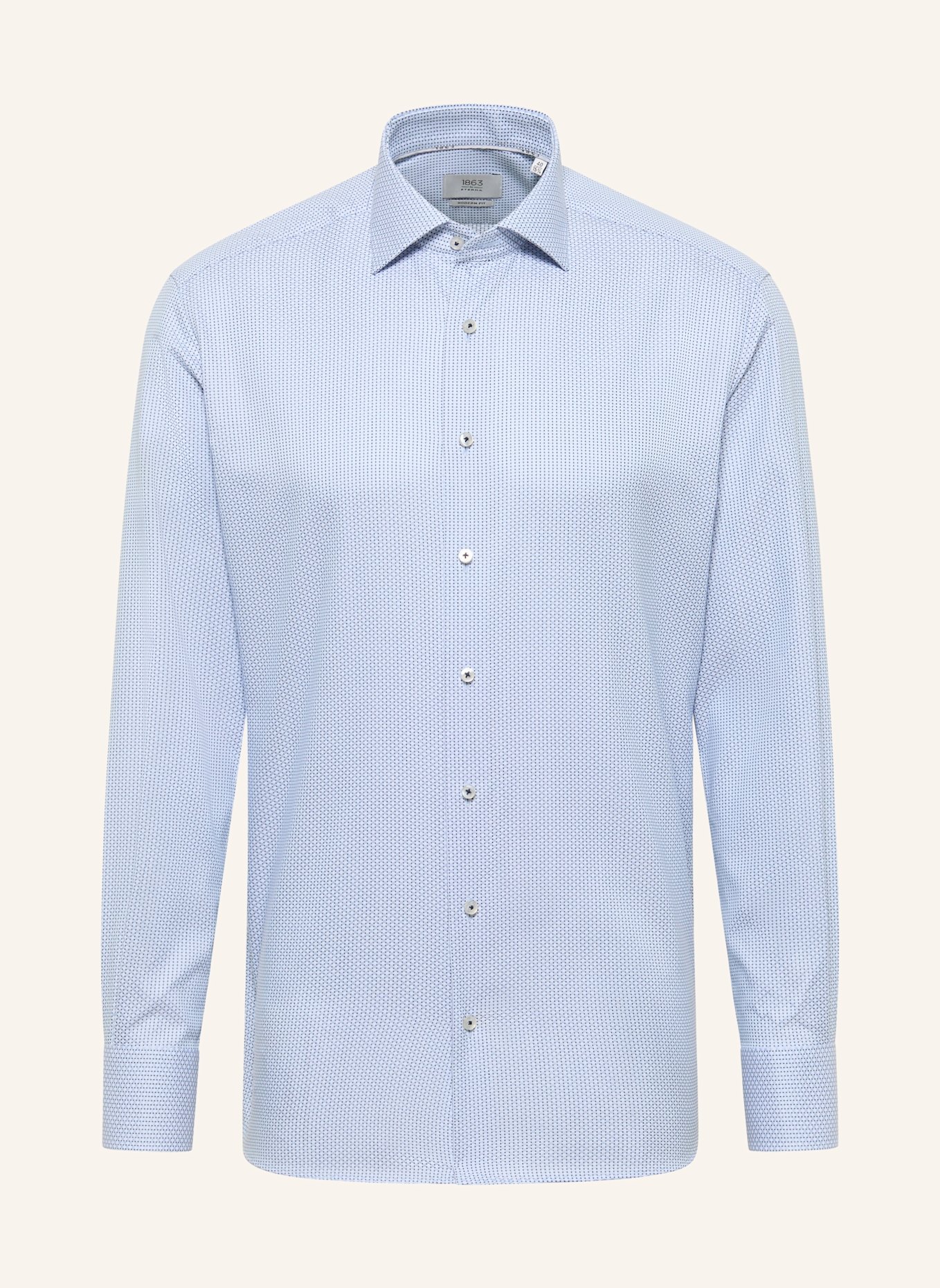 1863 by ETERNA Hemd MODERN FIT: BLAU