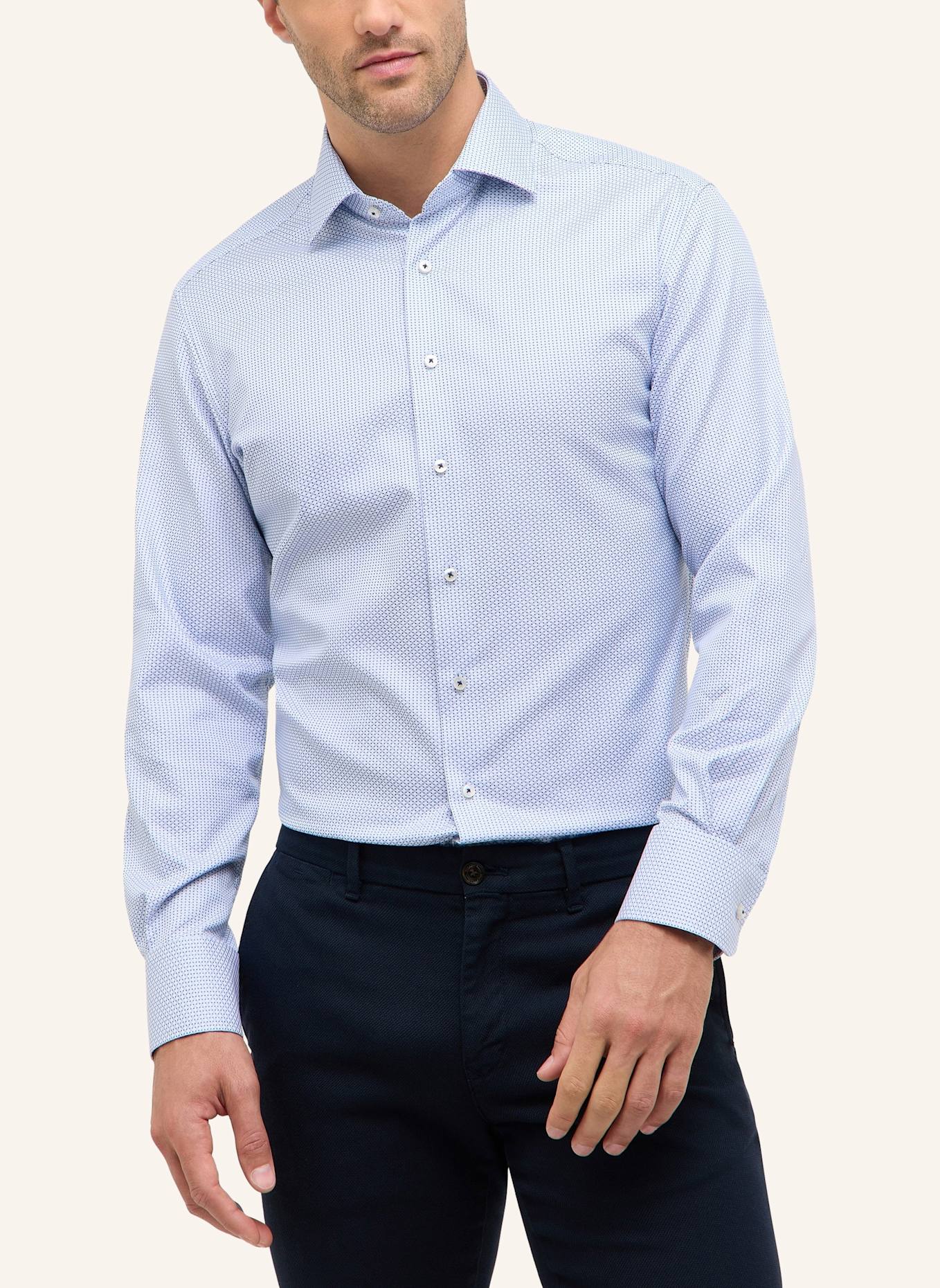 1863 by ETERNA Hemd MODERN FIT: BLAU