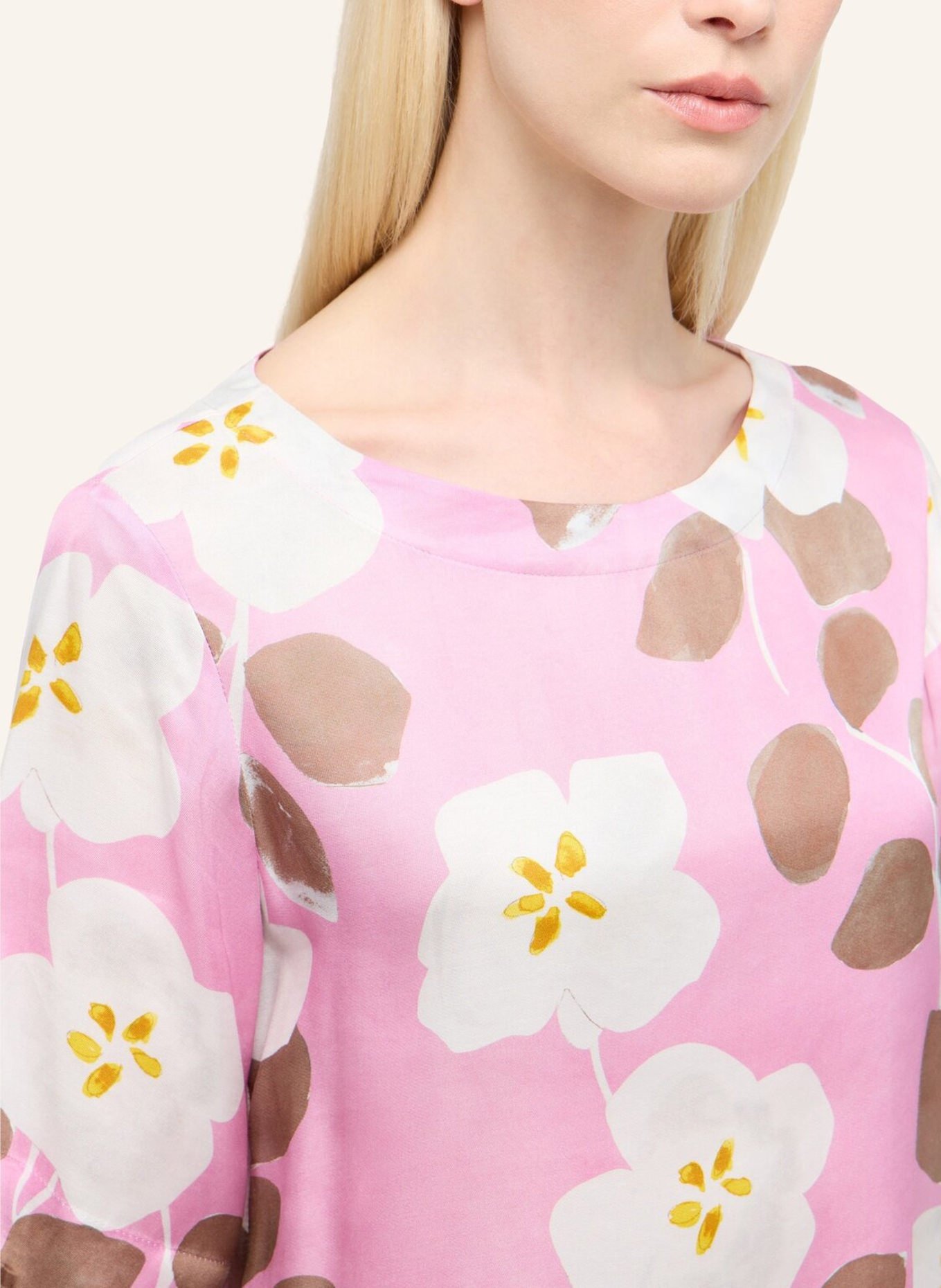 1863 by ETERNA Bluse LOOSE FIT: ROSA