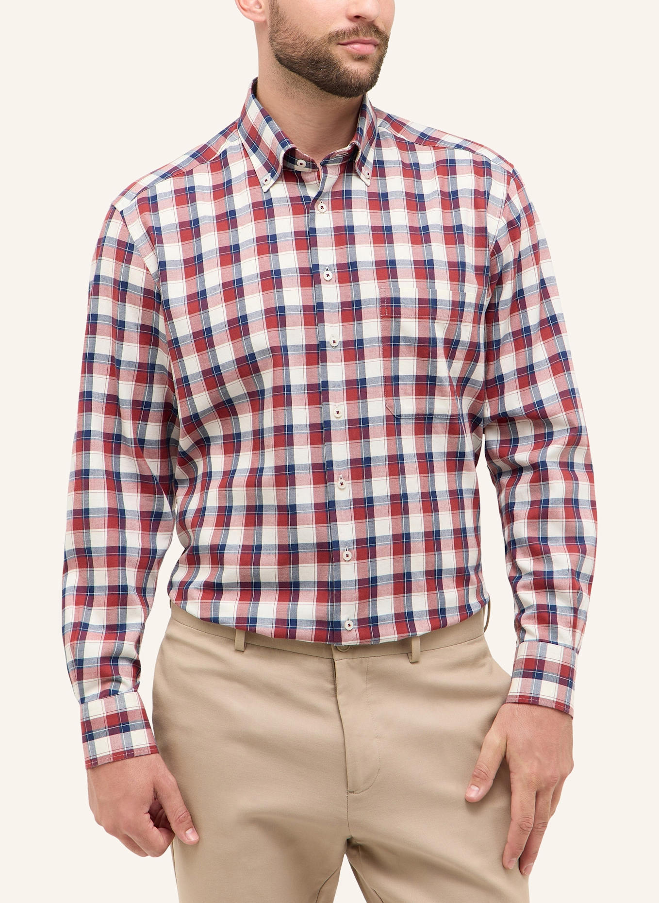 ETERNA Hemd COMFORT FIT: ROSÉ