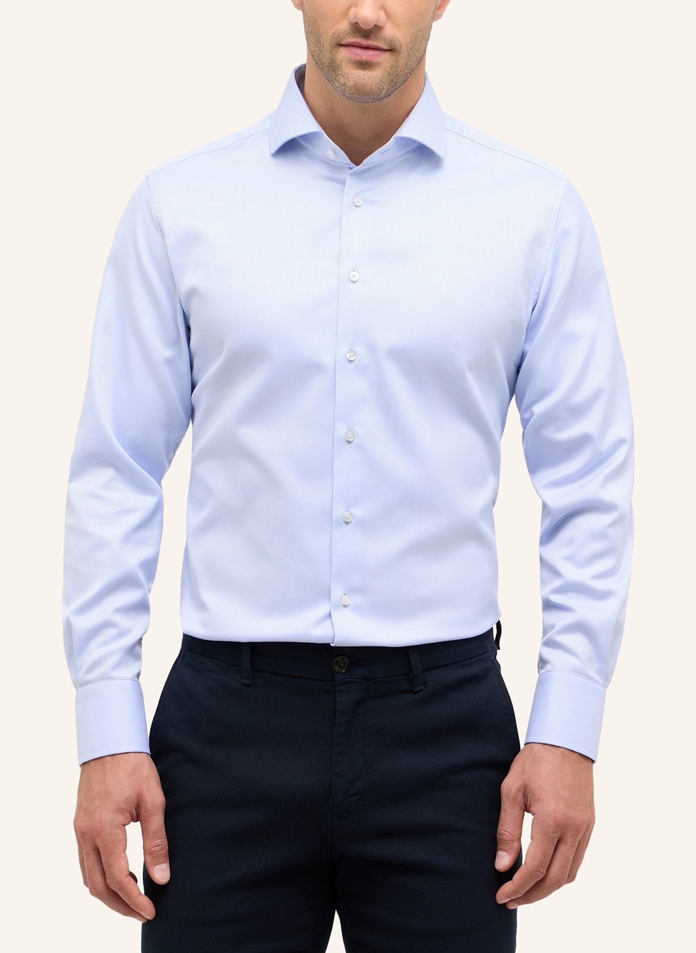 1863 by ETERNA Hemd MODERN FIT: BLAU