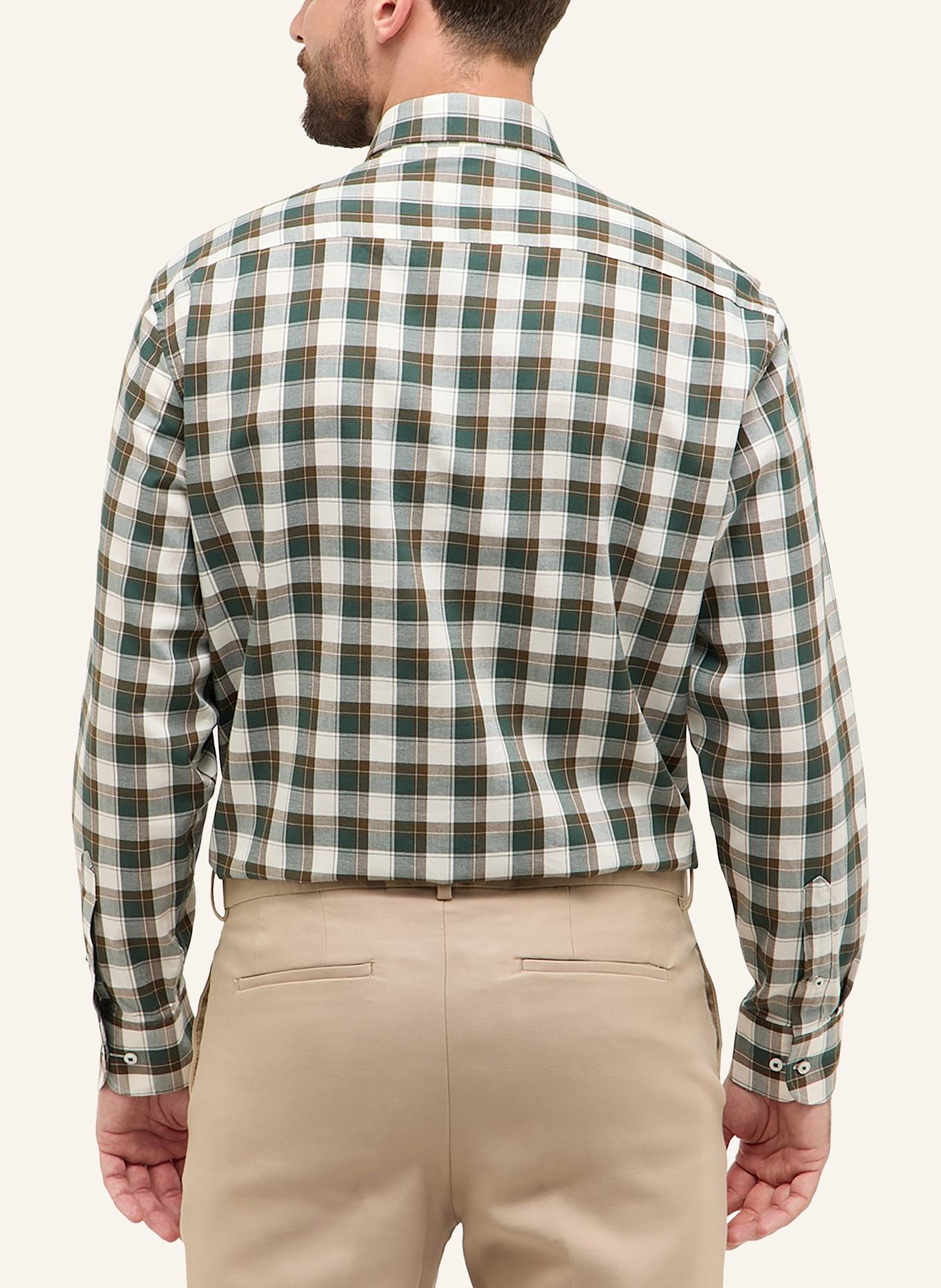 ETERNA Hemd COMFORT FIT: GRÜN