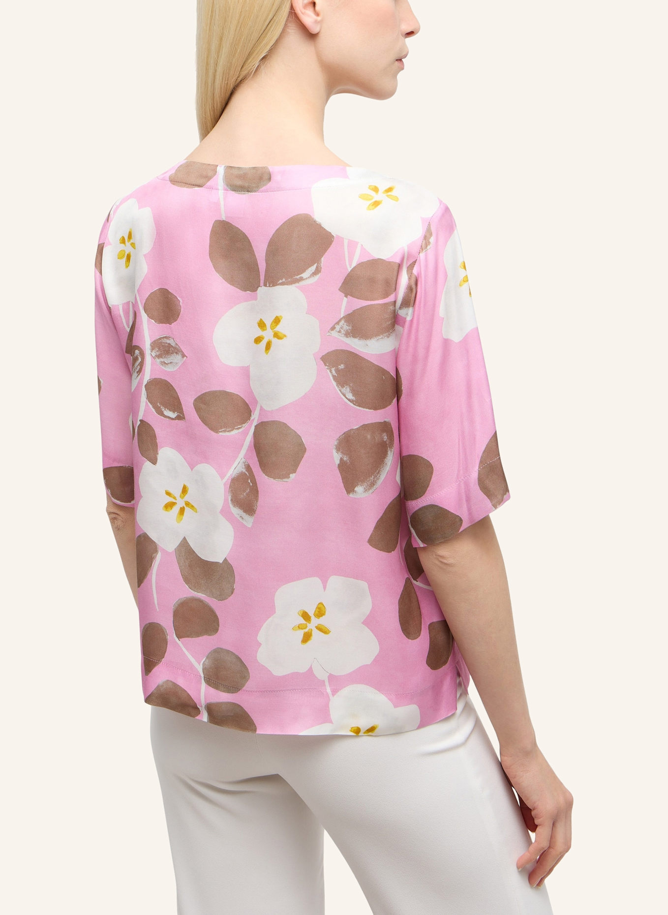 1863 by ETERNA Bluse LOOSE FIT: ROSA